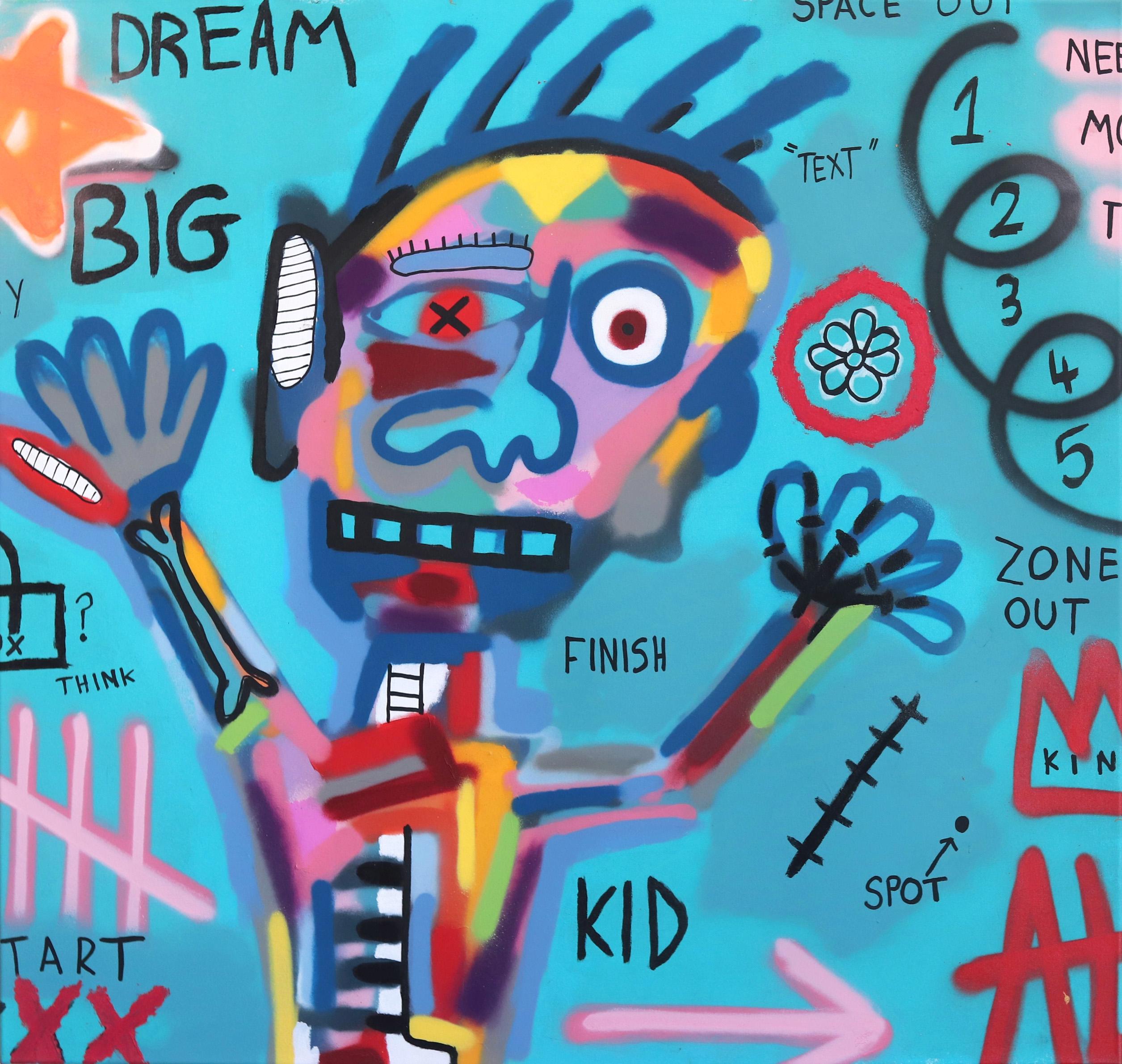 Big Dreams - Mixed Media Art by Alex Reagan