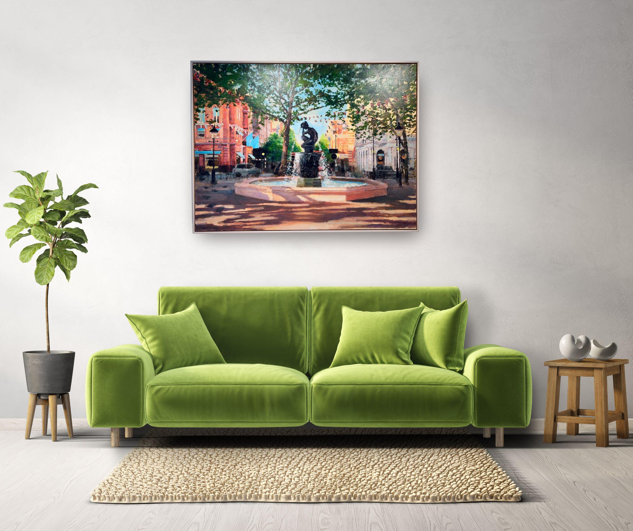 Nous offrons une livraison gratuite dans le monde entier et couvrons tous les tarifs et taxes d'importation pour cette œuvre d'art. Cette œuvre d'art exceptionnelle est actuellement exposée et disponible à la vente à la Signet Contemporary Art