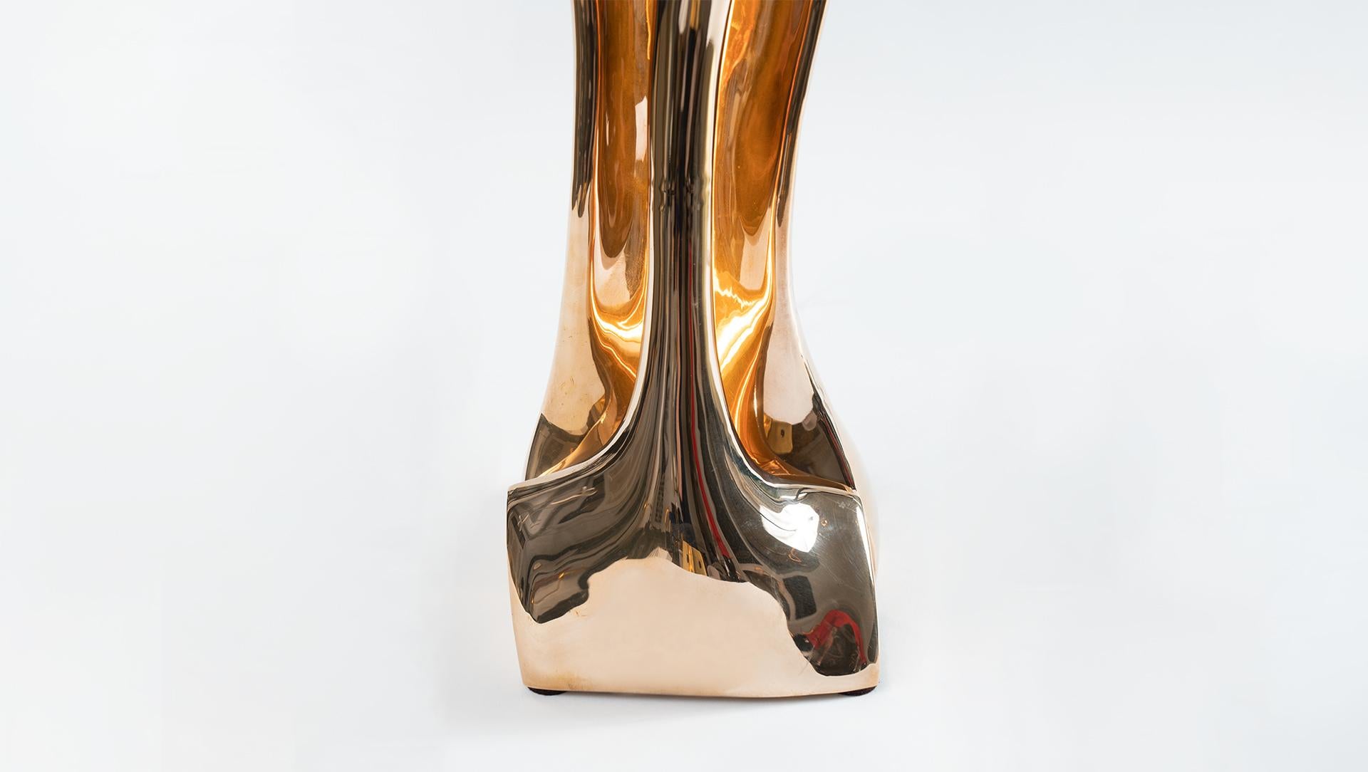 Alex Roskin, Fleur-de-lis Table Lamp, USA For Sale 6