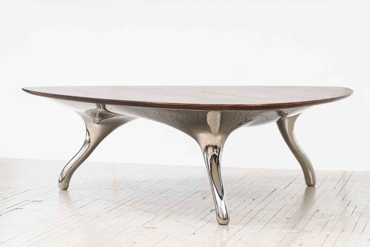 asymmetrical dining table