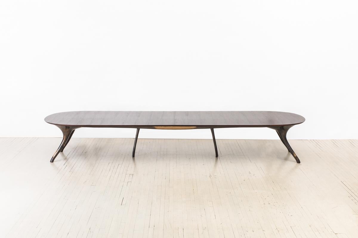 American Alex Roskin, Monumental Dining Table, USA For Sale