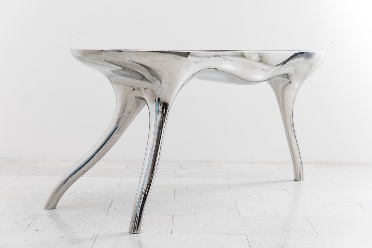 Alex Roskin, Trois Jambes Console Table II, USA In New Condition For Sale In New York, NY
