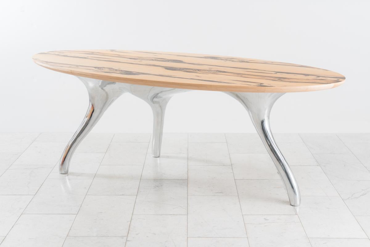 Alex Roskin, Trois Jambes Dining Table, USA For Sale 3