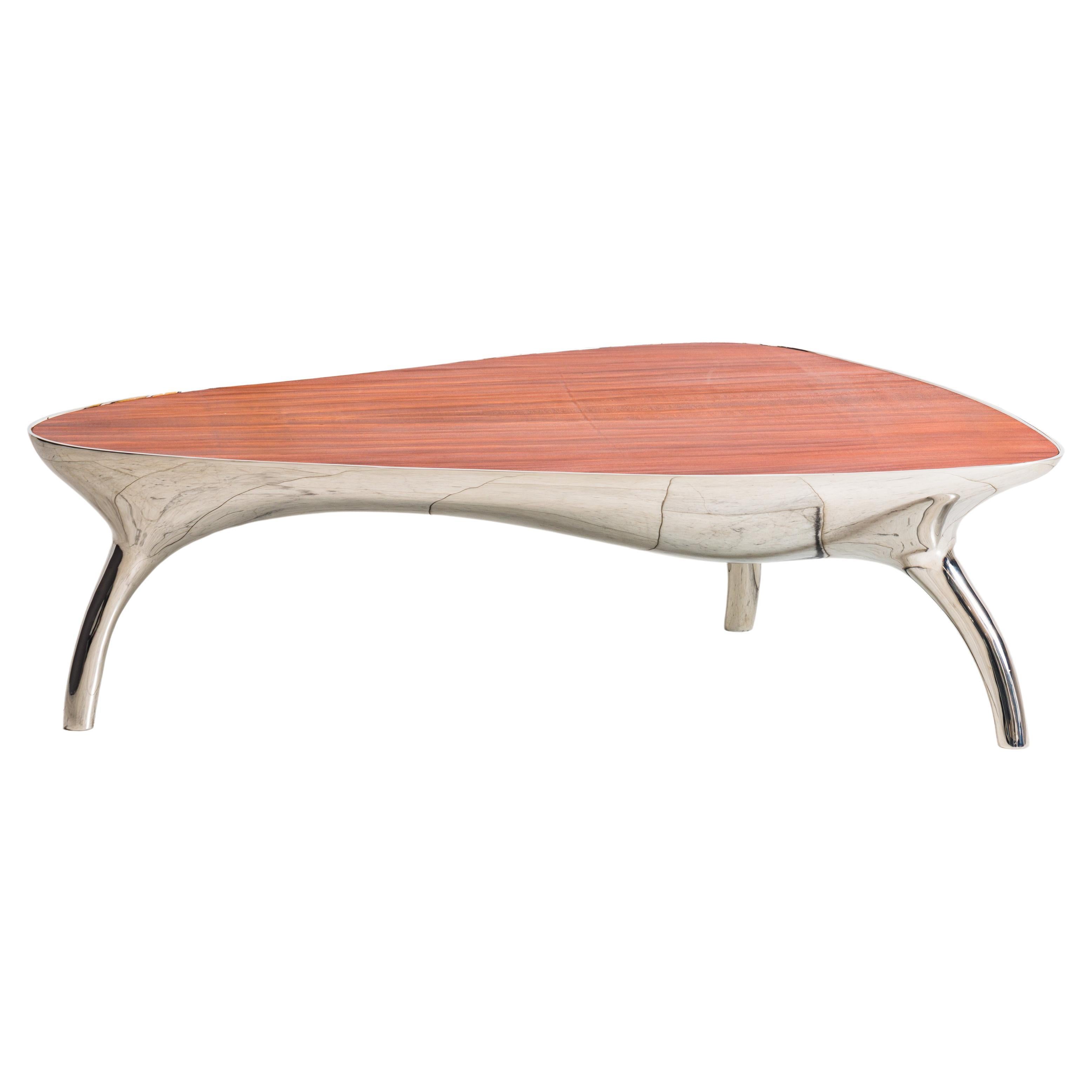 Alex Roskin, Trois Jambes Low Table, USA For Sale