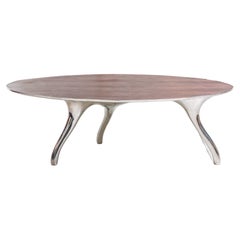 Alex Roskin, Trois Jambes Table with Bezel Top, USA