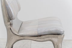 Alex Roskin, Tusk Low Chair in Stainless Steel, USA