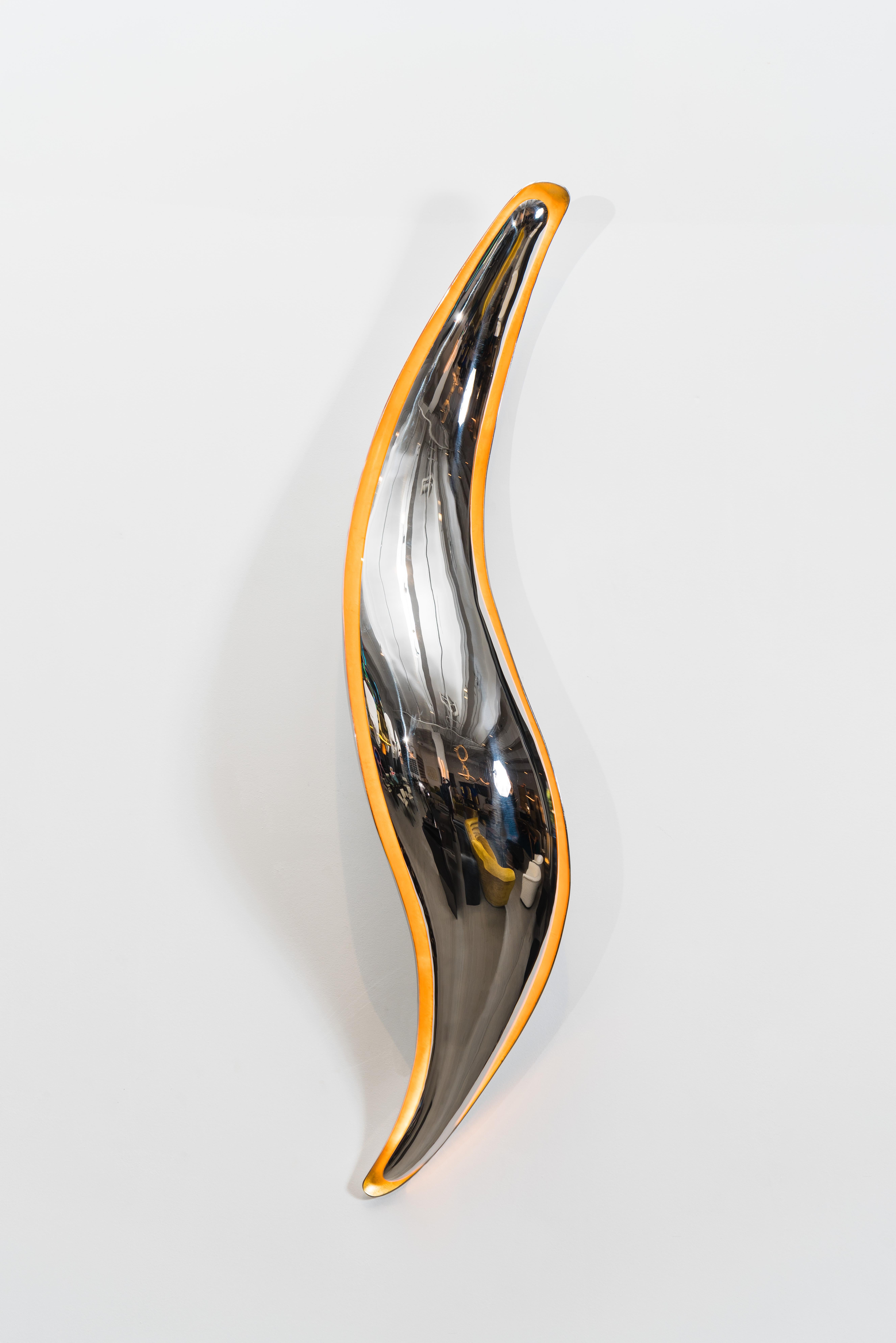 Stainless Steel Alex Roskin, Vol Light Sculpture II, USA For Sale