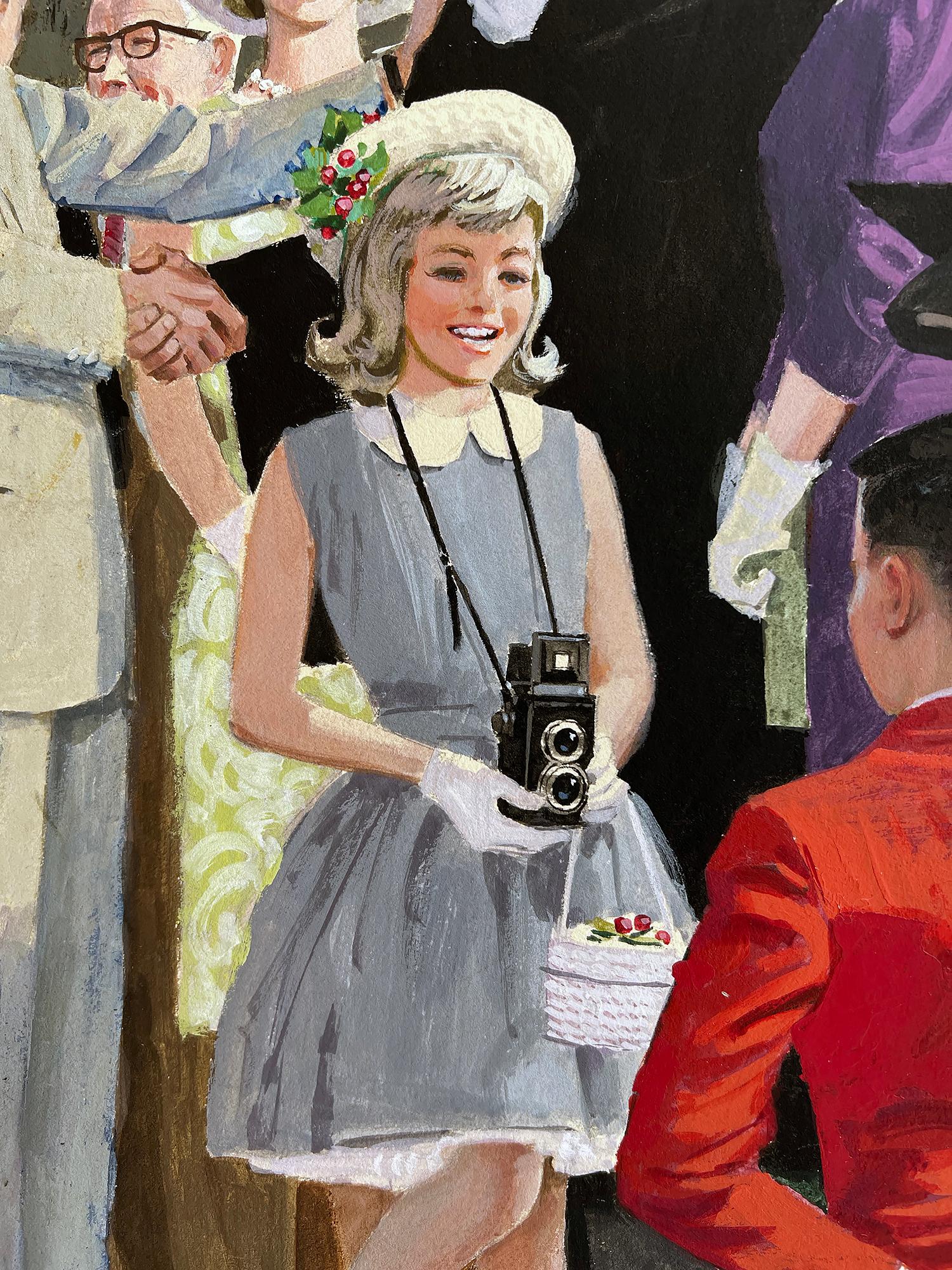 Mid Century Golden Age of Illustration- Narrative Art - Norman Rockwell School  - Painting by Alex Ross