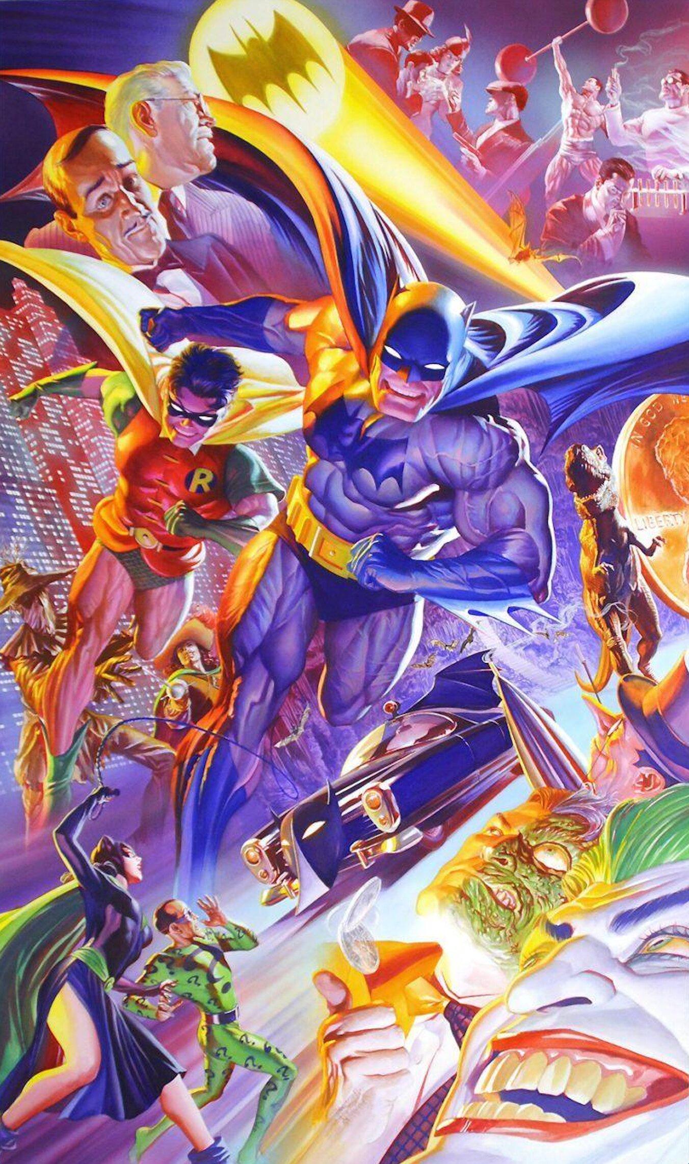 75e anniversaire : L'histoire de Batman par Alex Ross