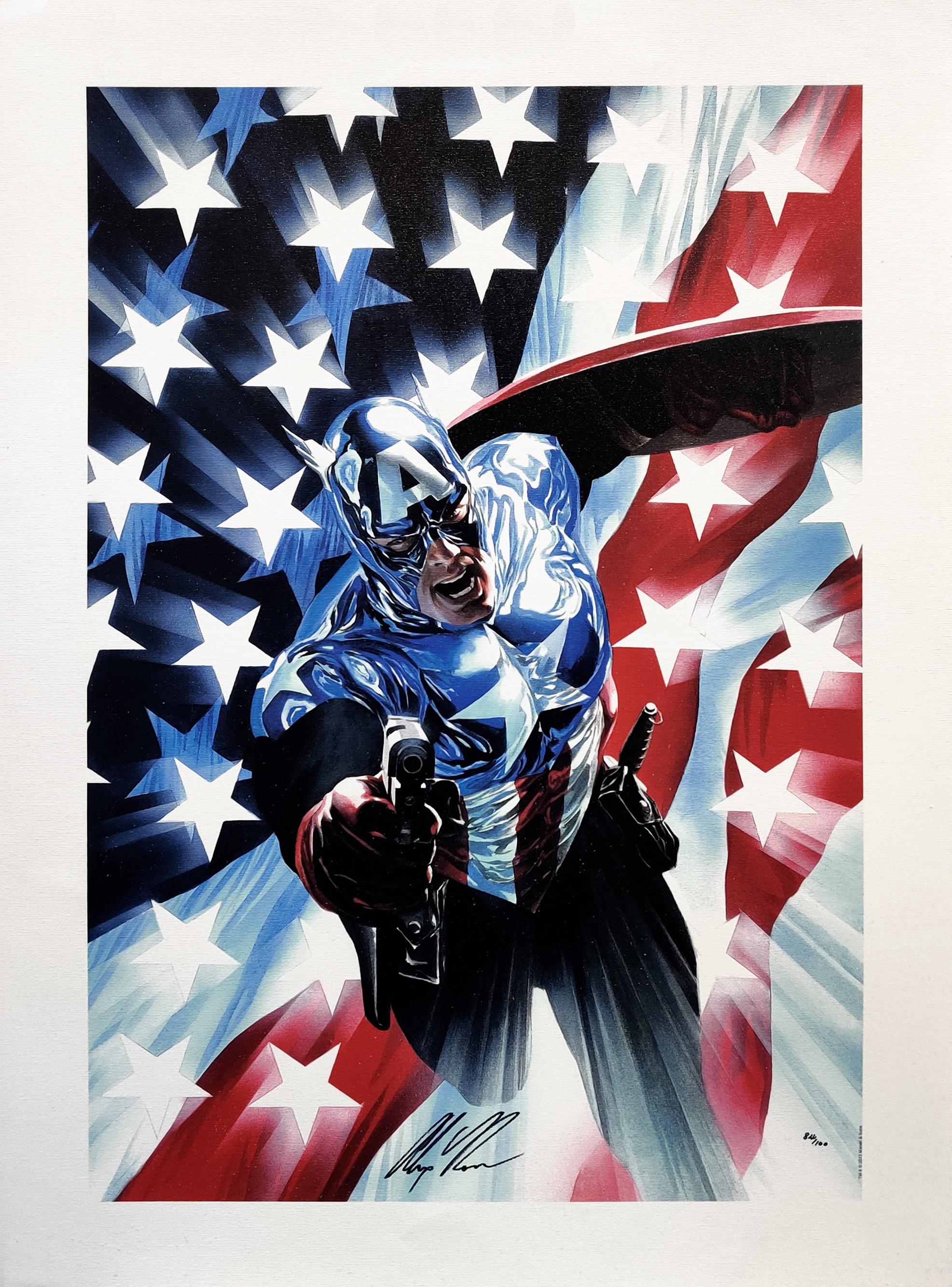 CAPTAIN AMERICA #34 (MARVEL AVENGERS) - Print by Alex Ross