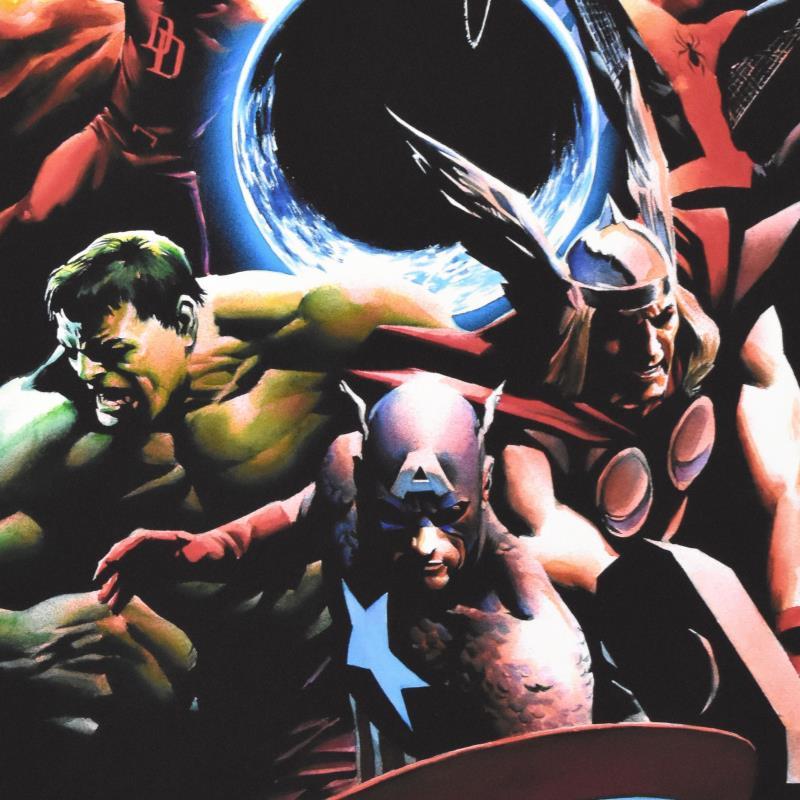 Comics Marvel « Terre X » édition limitée Giclee - Print de Alex Ross