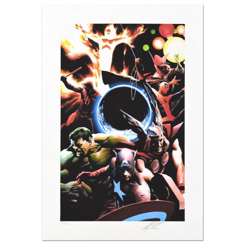 Print Alex Ross - Comics Marvel « Terre X » édition limitée Giclee