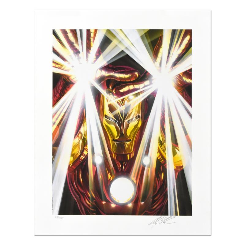 Print Alex Ross - Comics de Marvel « Iron Man Visions » Giclee