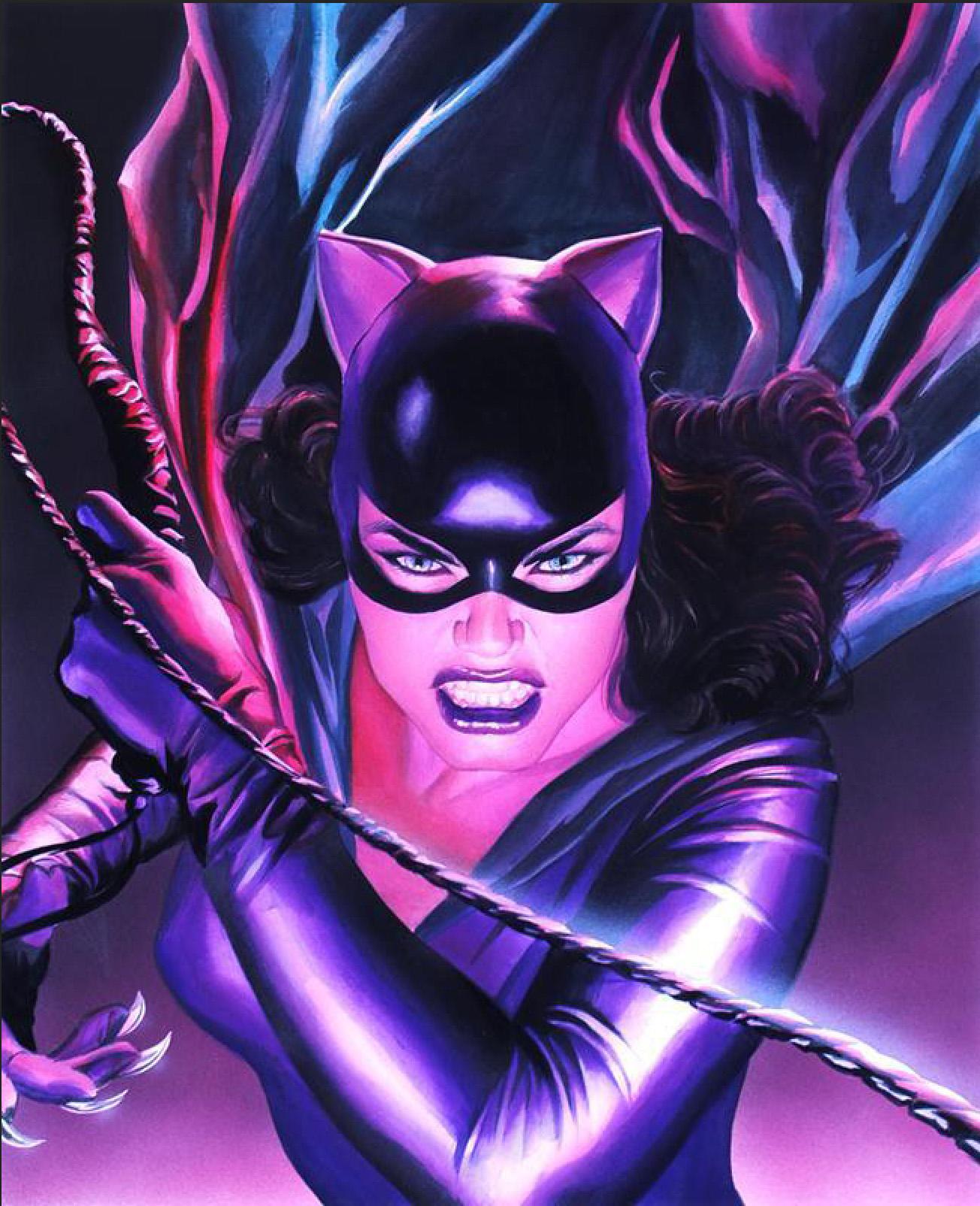 Mythology: Catwoman - Art by Alex Ross