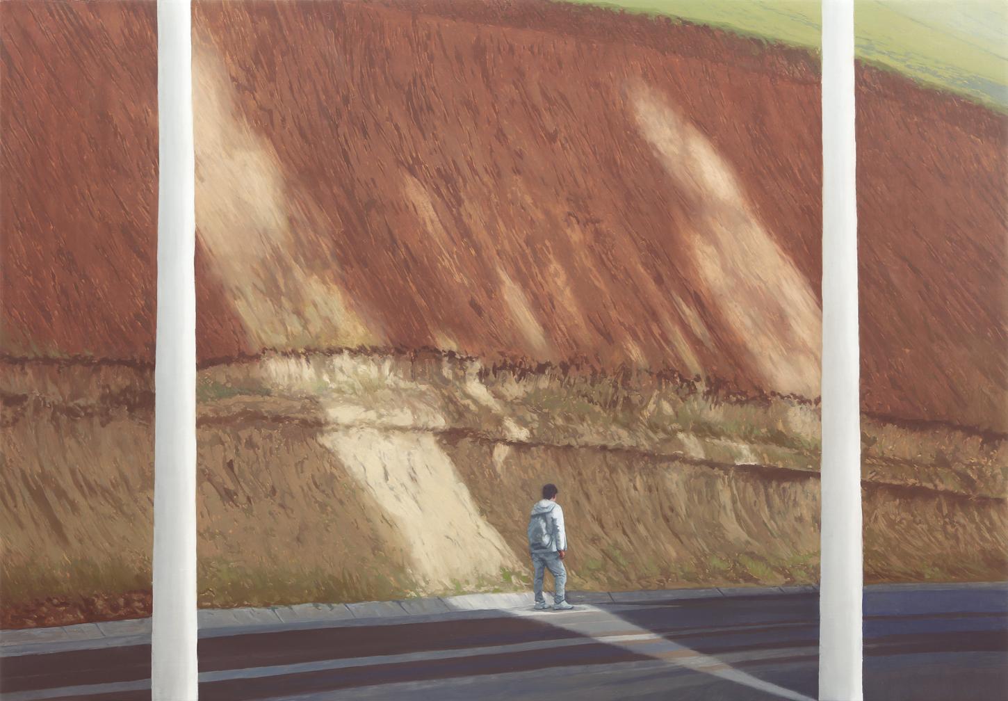 Alex Roulette Landscape Painting - Roadside