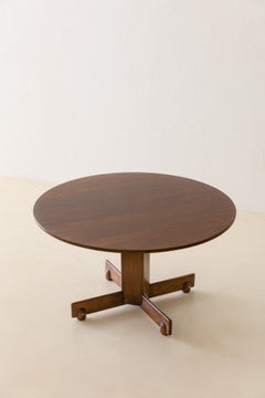 "Alex" Round Dining Table by Sergio Rodrigues, Brazilian Midcentury, 1960