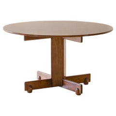 "Alex" Round Dining Table by Sergio Rodrigues, Brazilian Midcentury Design