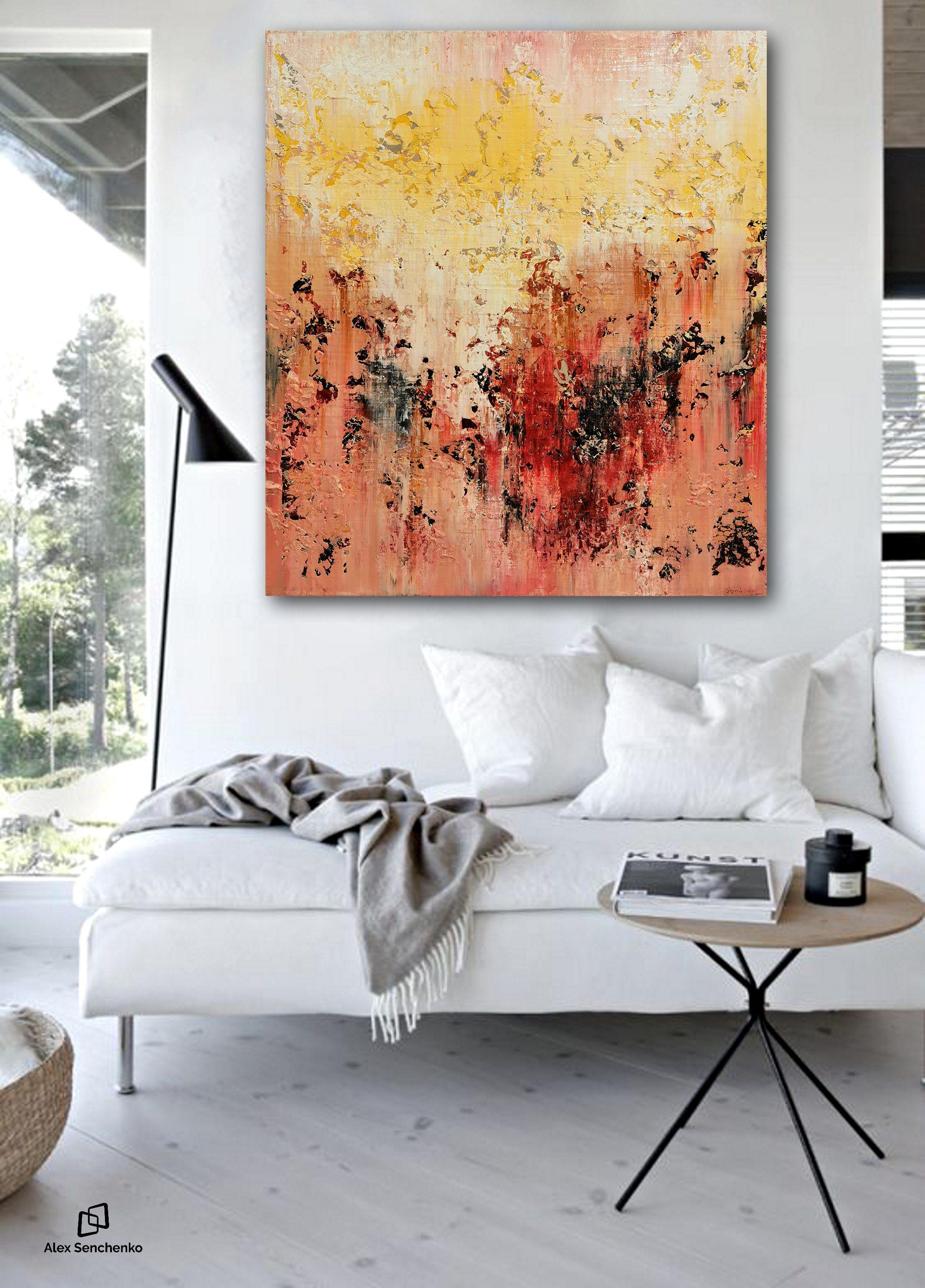 Color can have a huge impact on our lives. Flower fields, sunsets, the city skyline;  all of the most beautiful things in the world have bright, vibrant color in common.    Give your home a piece of something beautiful with Abstract 1265, an