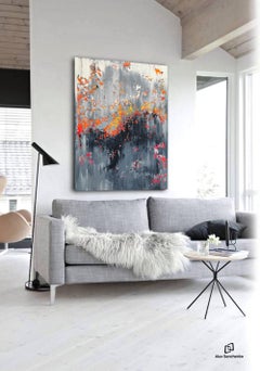 Abstract 2101 , Acrylic Painting on Canvas, Signed, 120x100cm