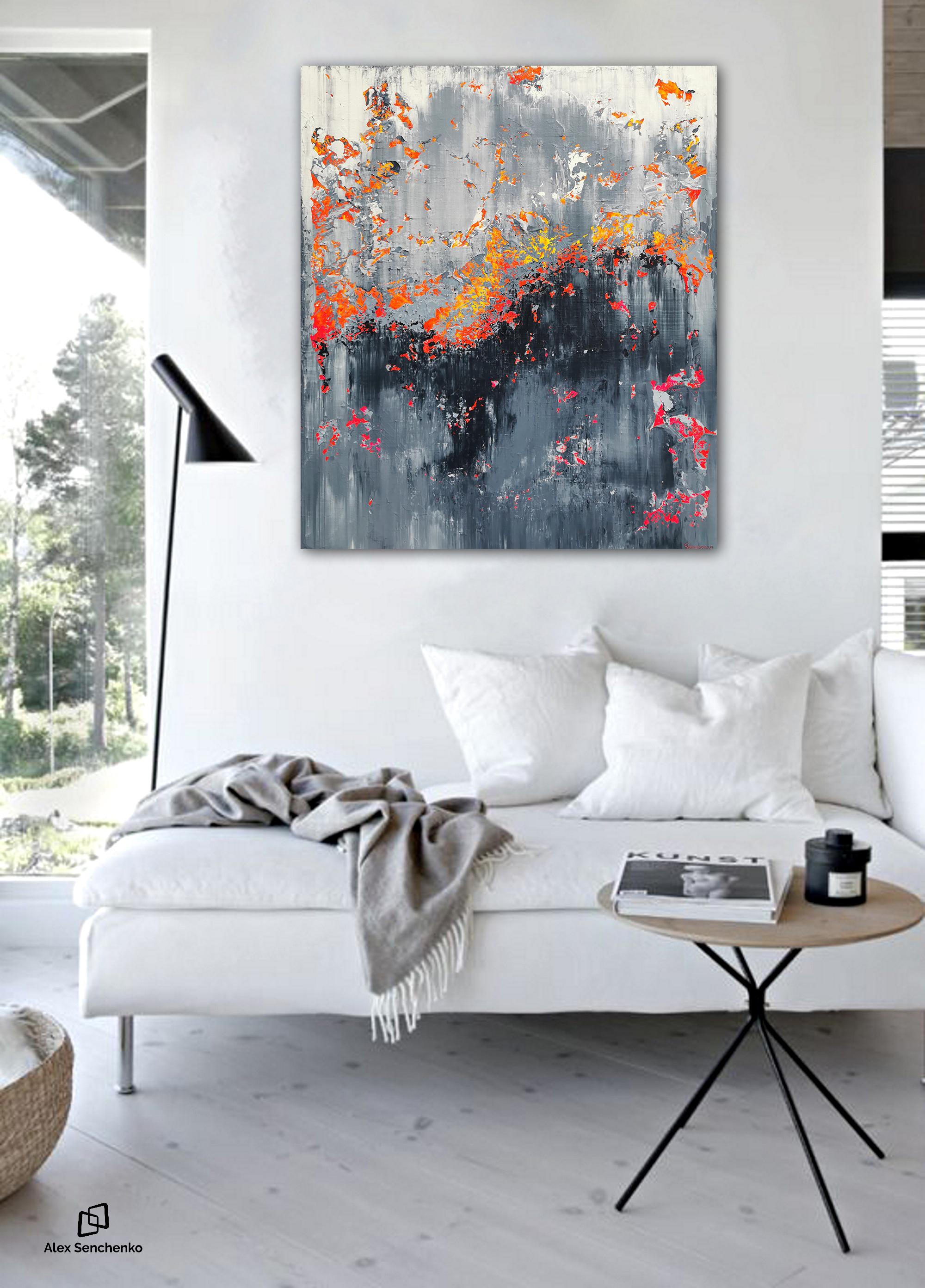 Le case dei creativi hanno qualcosa di diverso. A loro piace circondarsi di cose stimolanti, dalle tovaglie uniche agli incredibili dipinti alle pareti. L'opera di Alex Senchenko - Abstract 2101 - può dare alla tua casa quella sensazione di