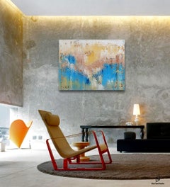 Abstract 2108 - Acrylic Painting on Canvas, Signed, 120x100cm, Ready to hang