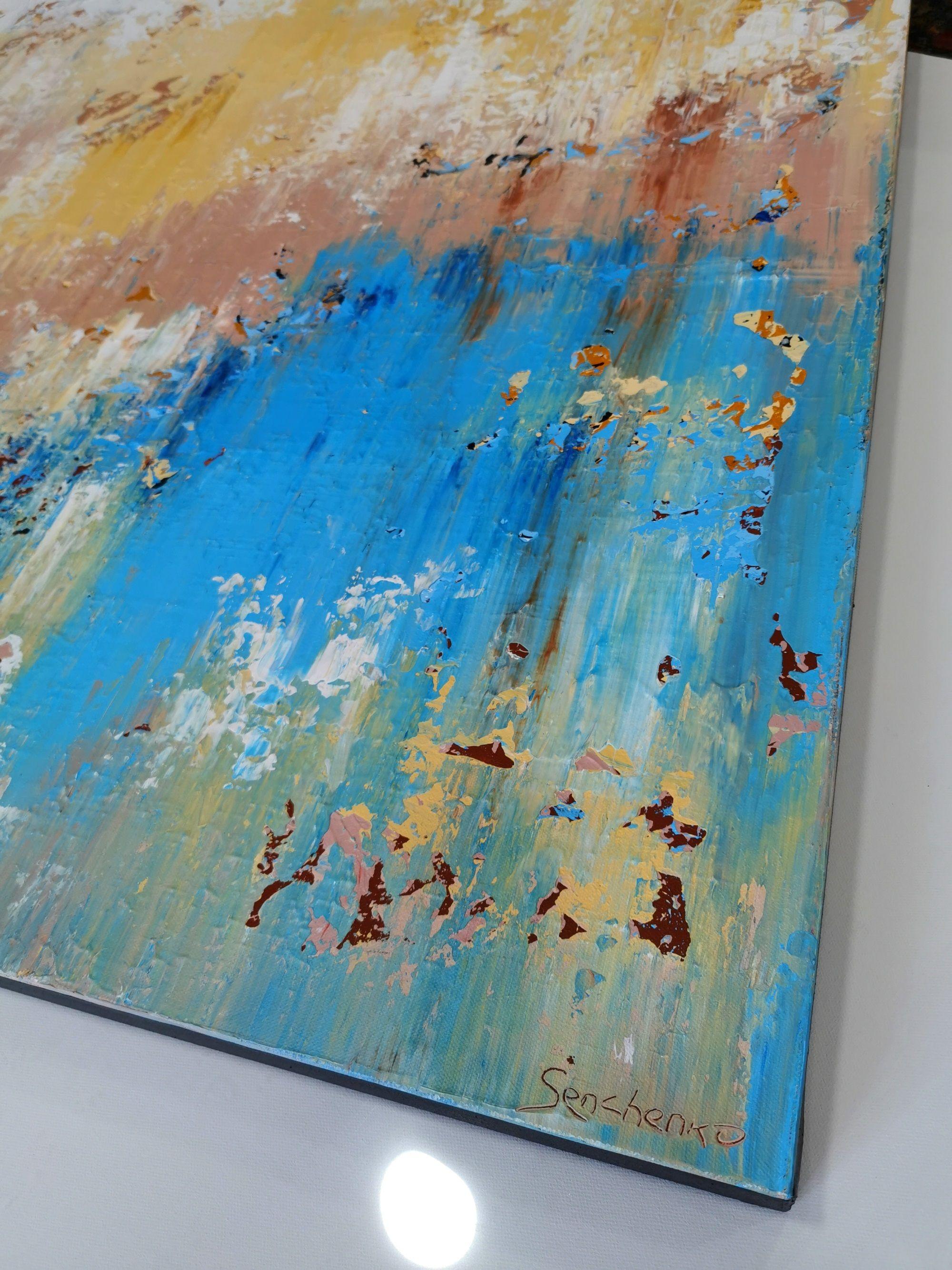 Abstrakte 2108, Gemälde, Acryl auf Leinwand im Angebot 1