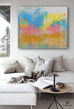 Abstract 2132 - Acrylic Painting on Canvas, Modern Style, 120x100cm