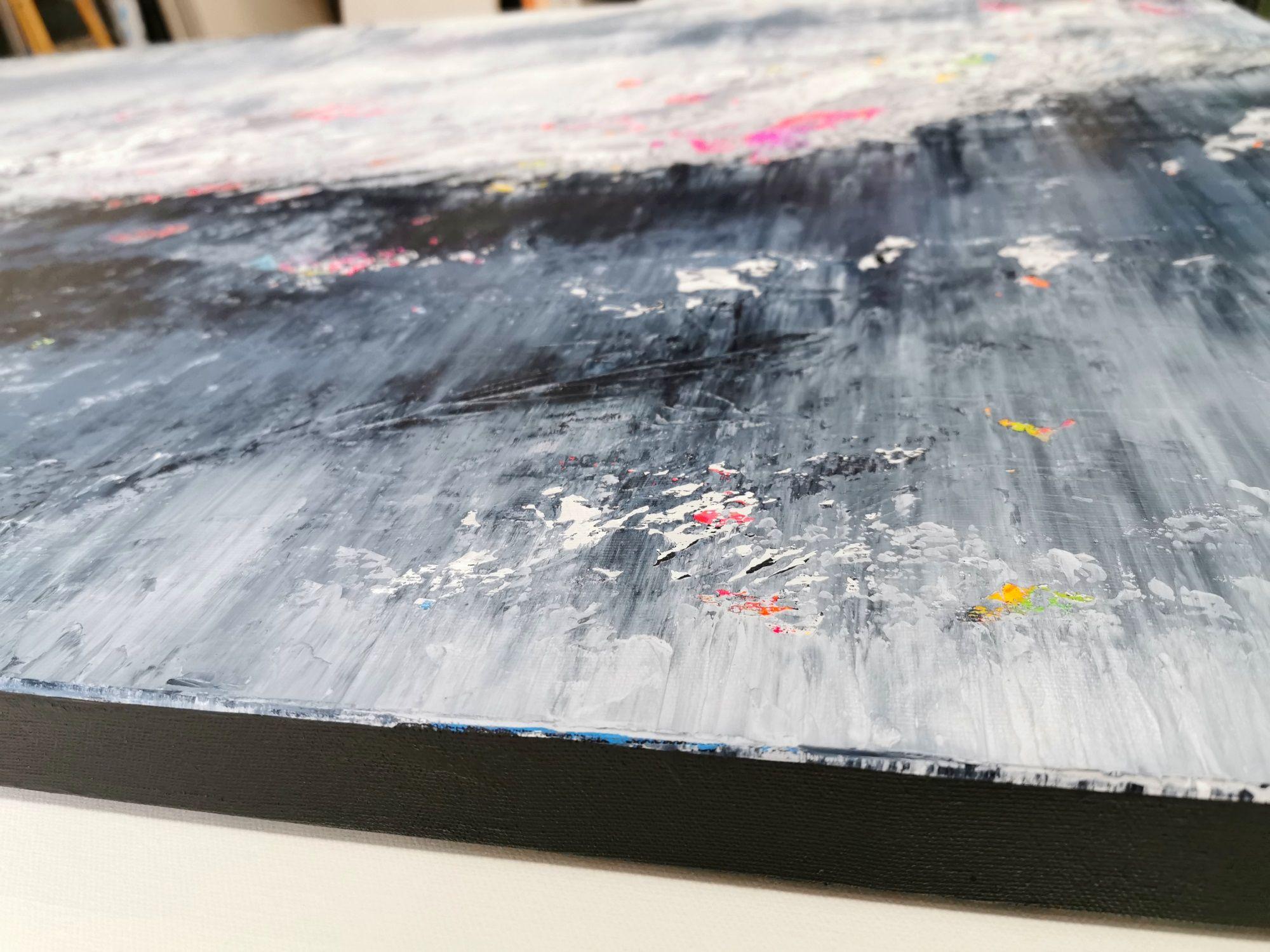 Abstraktes Gemälde, Acryl auf Leinwand, 2137 im Angebot 1