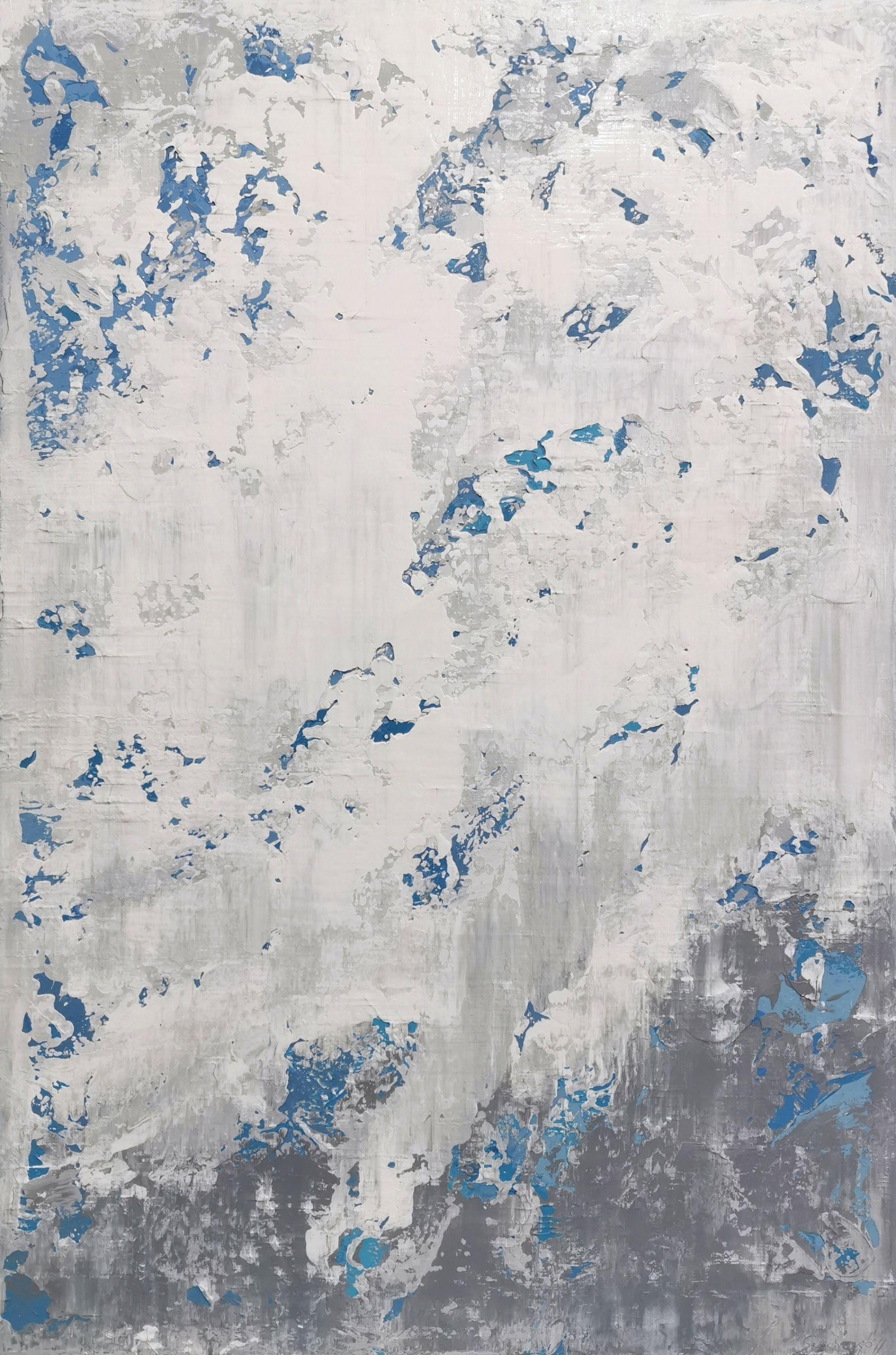 Abstract Painting di Alex Senchenko - Astratto 2156, Pittura, Acrilico su tela
