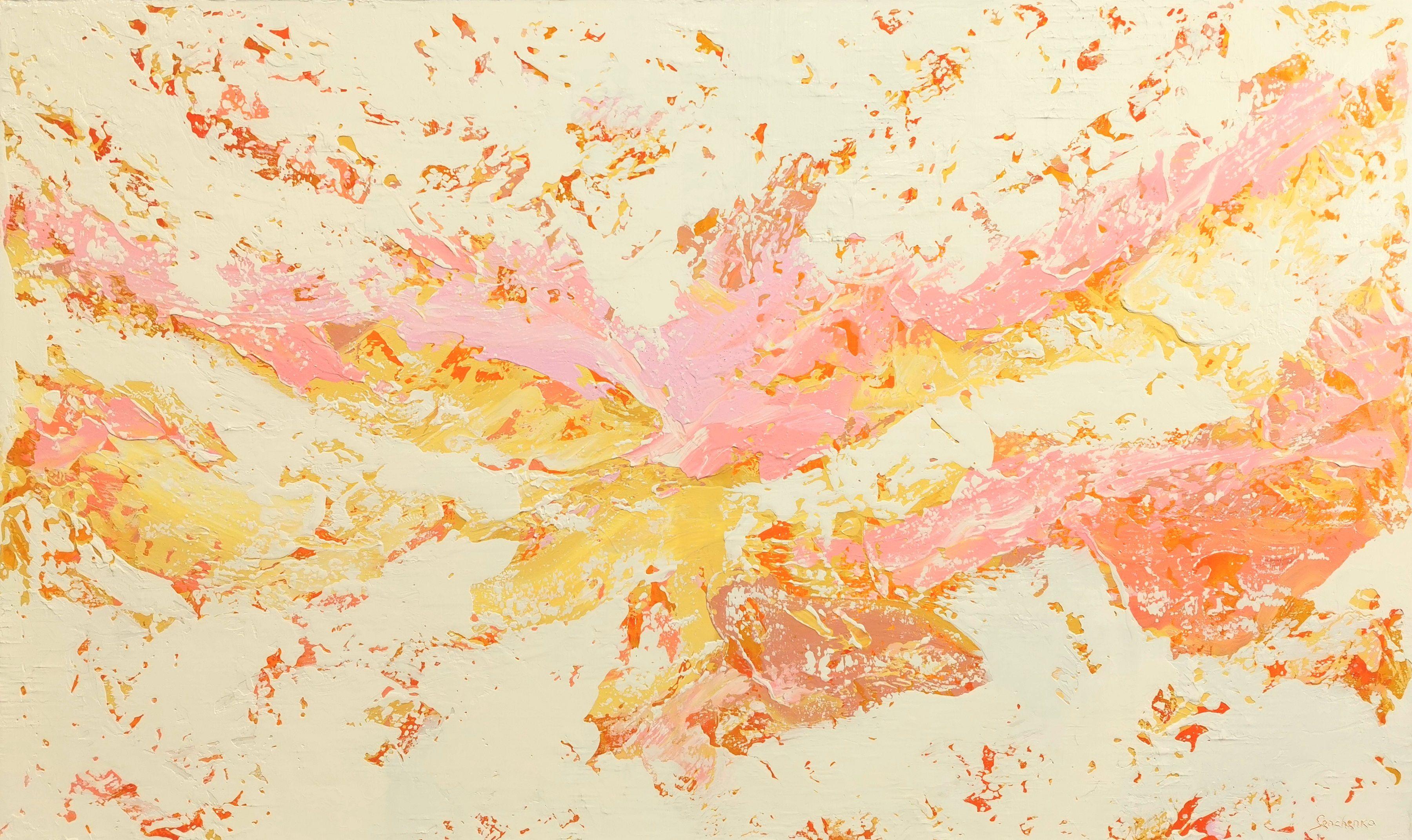 Abstract Painting di Alex Senchenko - Astratto 2176, Pittura, Acrilico su tela