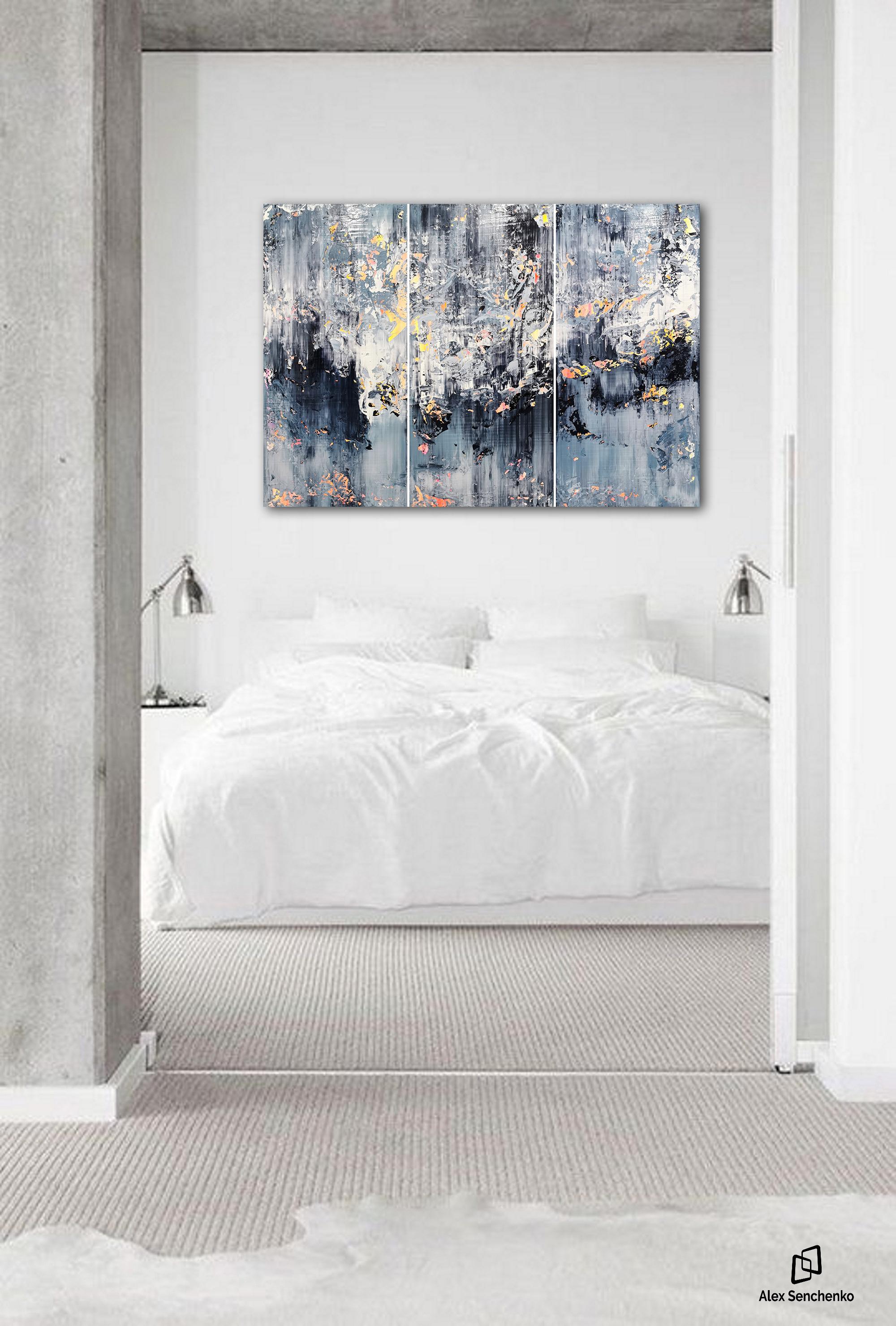 Astratto 2184 - Painting di Alex Senchenko