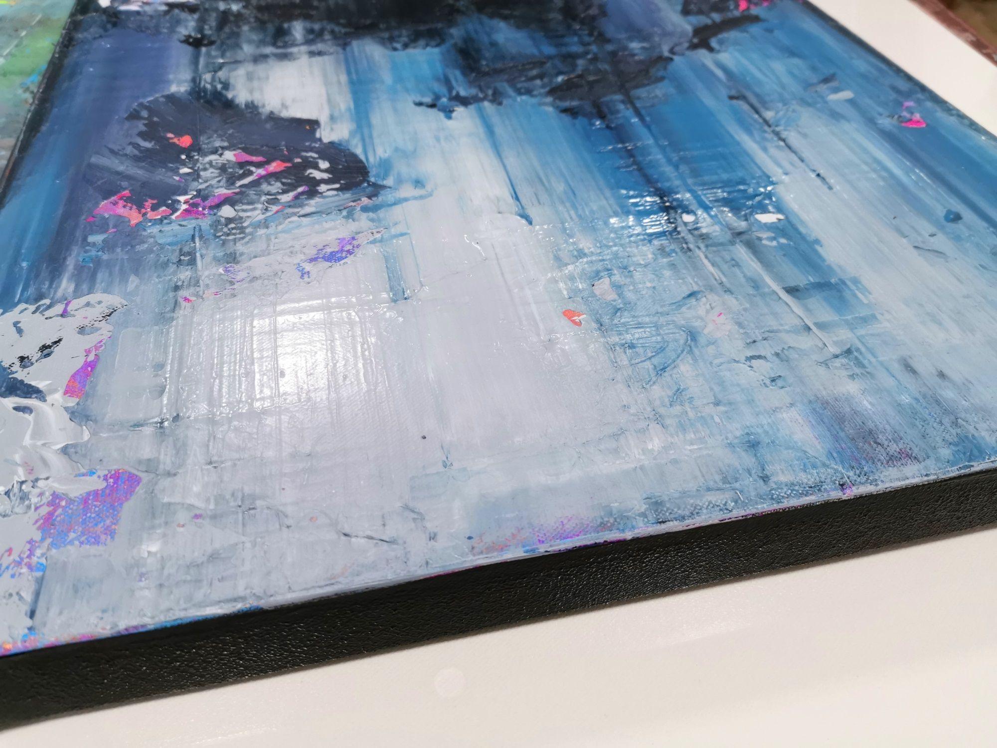 Abstraktes 2185, Gemälde, Acryl auf Leinwand im Angebot 1