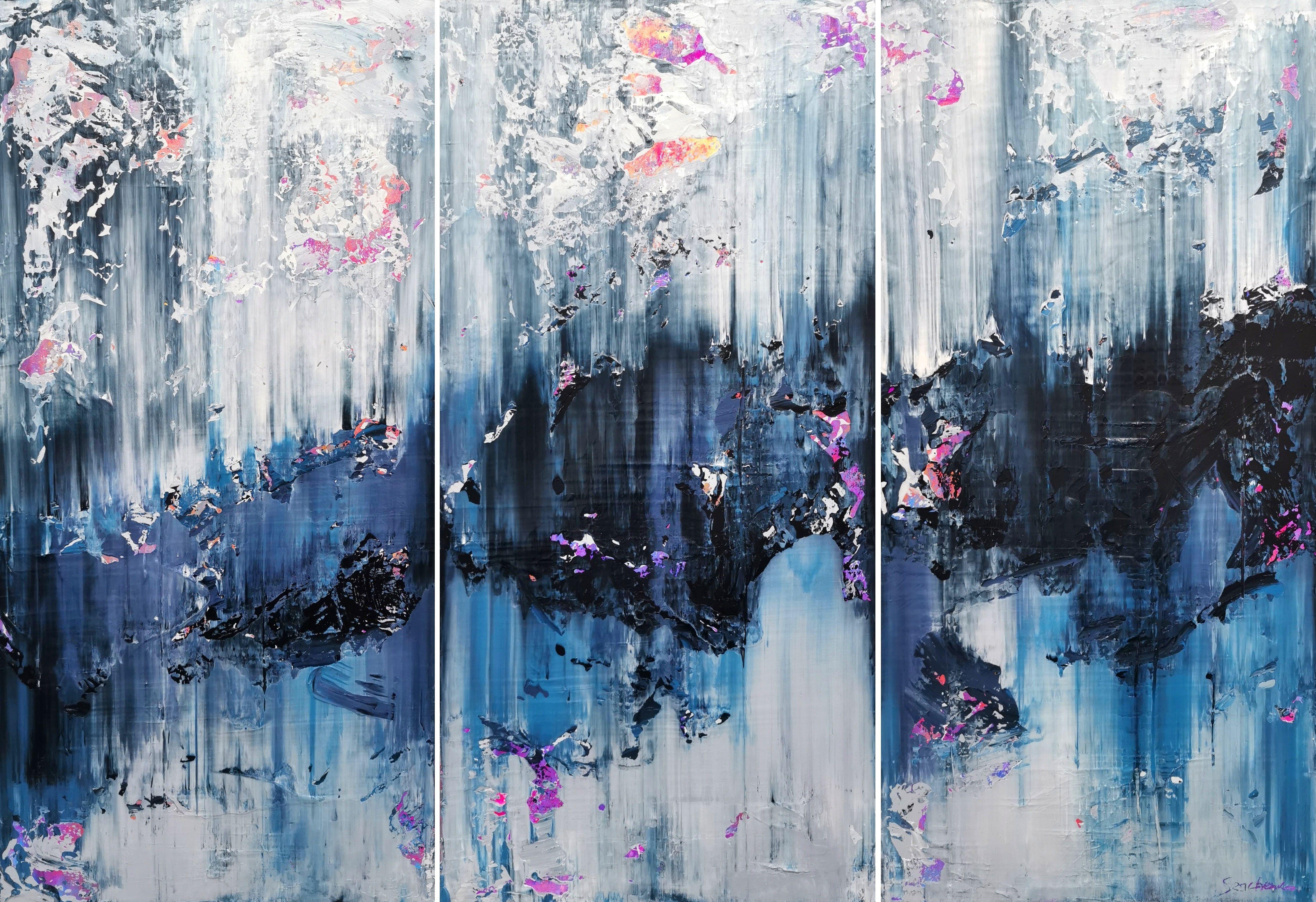 Abstraktes 2185, Gemälde, Acryl auf Leinwand