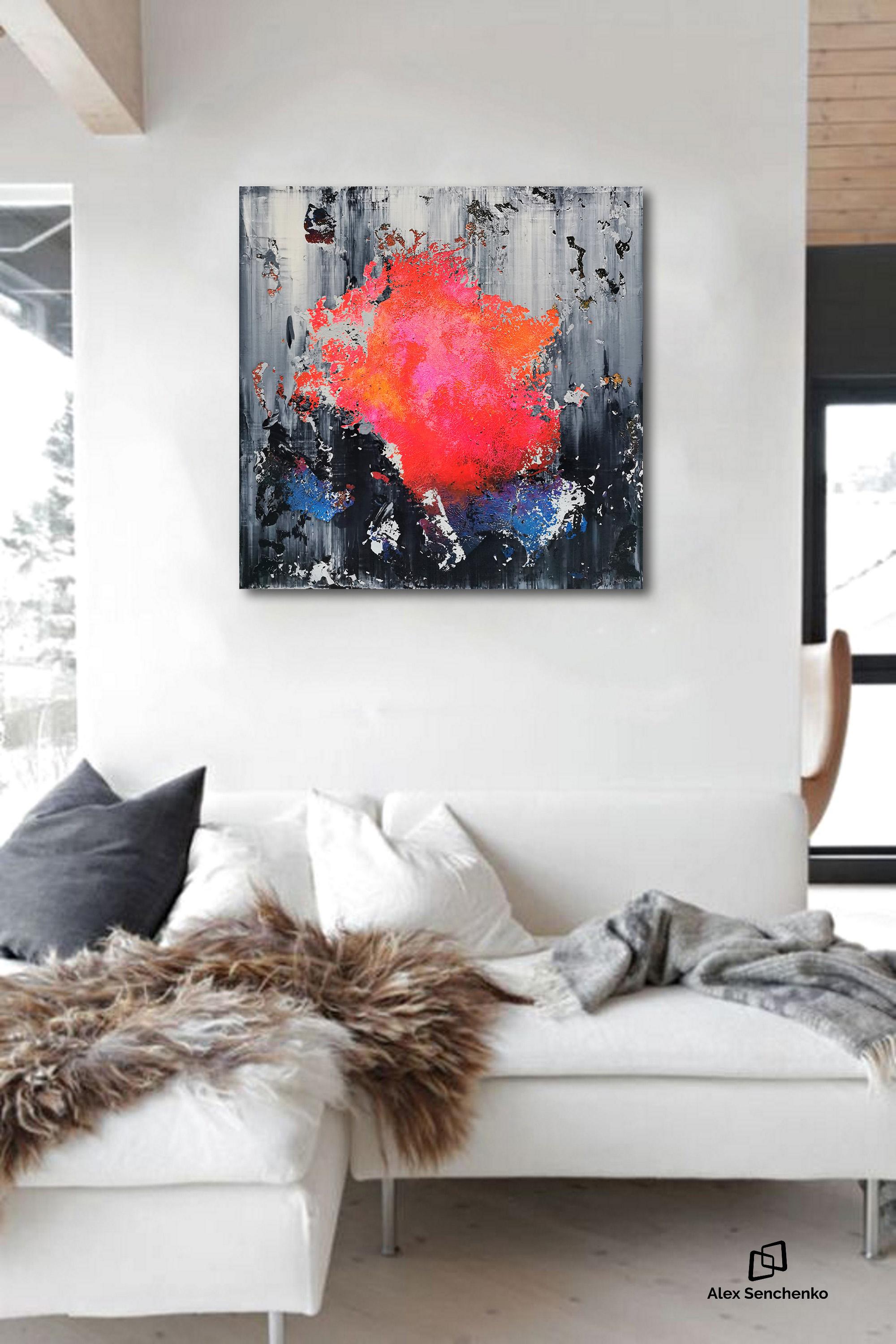 Fill your home with what inspires you.
This original artwork by Alex Senchenko is an abstract, contemporary acrylic on canvas piece. Perfect for a room that needs a burst of color.
Comes with a certificate of authenticity, signed and dated by the