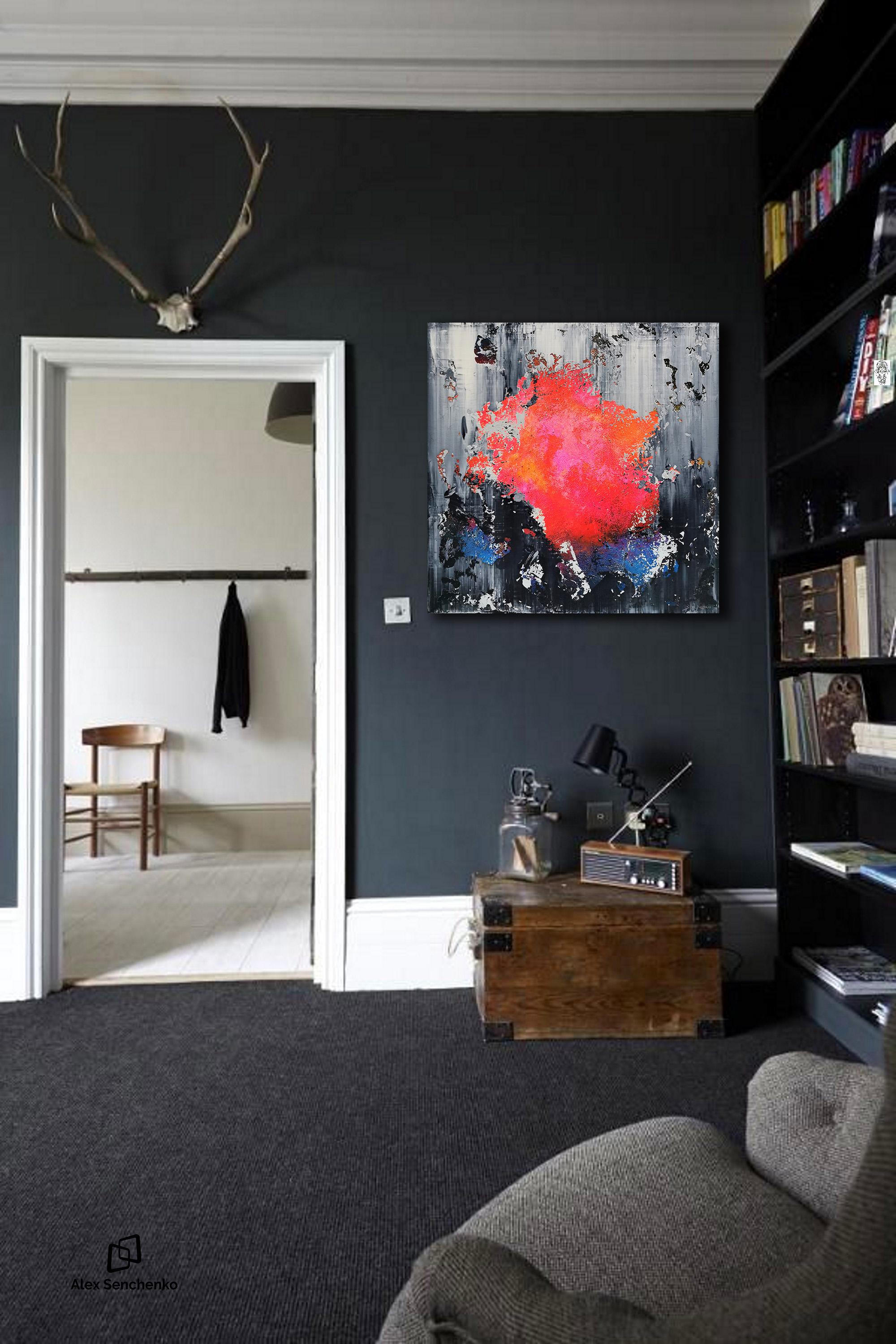Füllen Sie Ihr Zuhause mit dem, was Sie inspiriert.
Dieses Originalkunstwerk von Alex Senchenko ist ein abstraktes, zeitgenössisches Werk in Acryl auf Leinwand. Perfekt für einen Raum, der einen Farbakzent braucht.
Mit Echtheitszertifikat, signiert