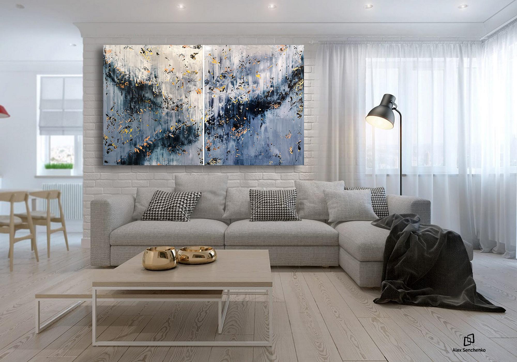 Questa opera d'arte originale di Alex Senchenko è un pezzo astratto e contemporaneo in acrilico su tela. Perfetto per una stanza che ha bisogno di un'esplosione di colore.
Viene fornito con un certificato di autenticità, firmato e datato