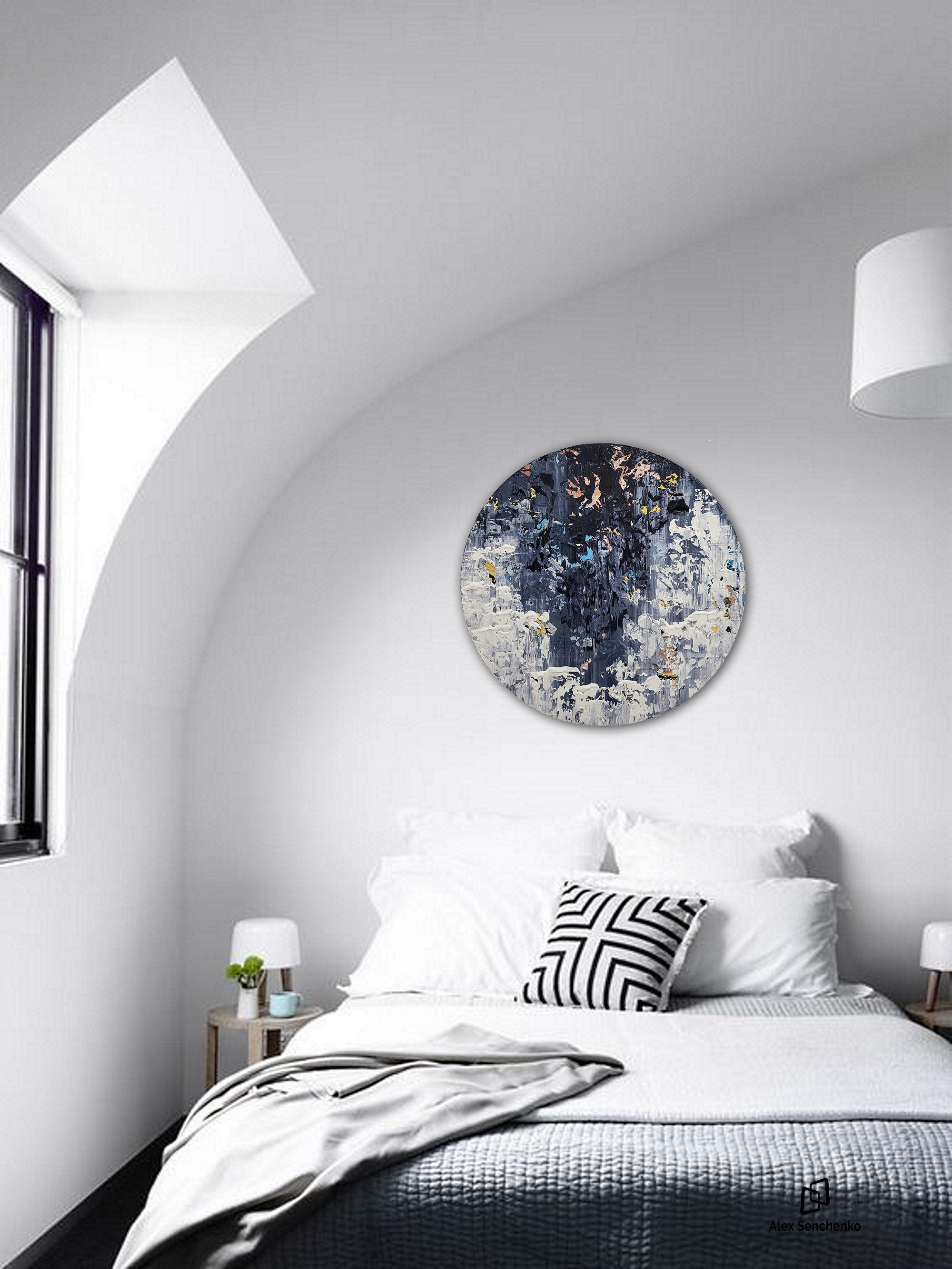 Astratto 22107 - Interior Painting Grigio di Alex Senchenko