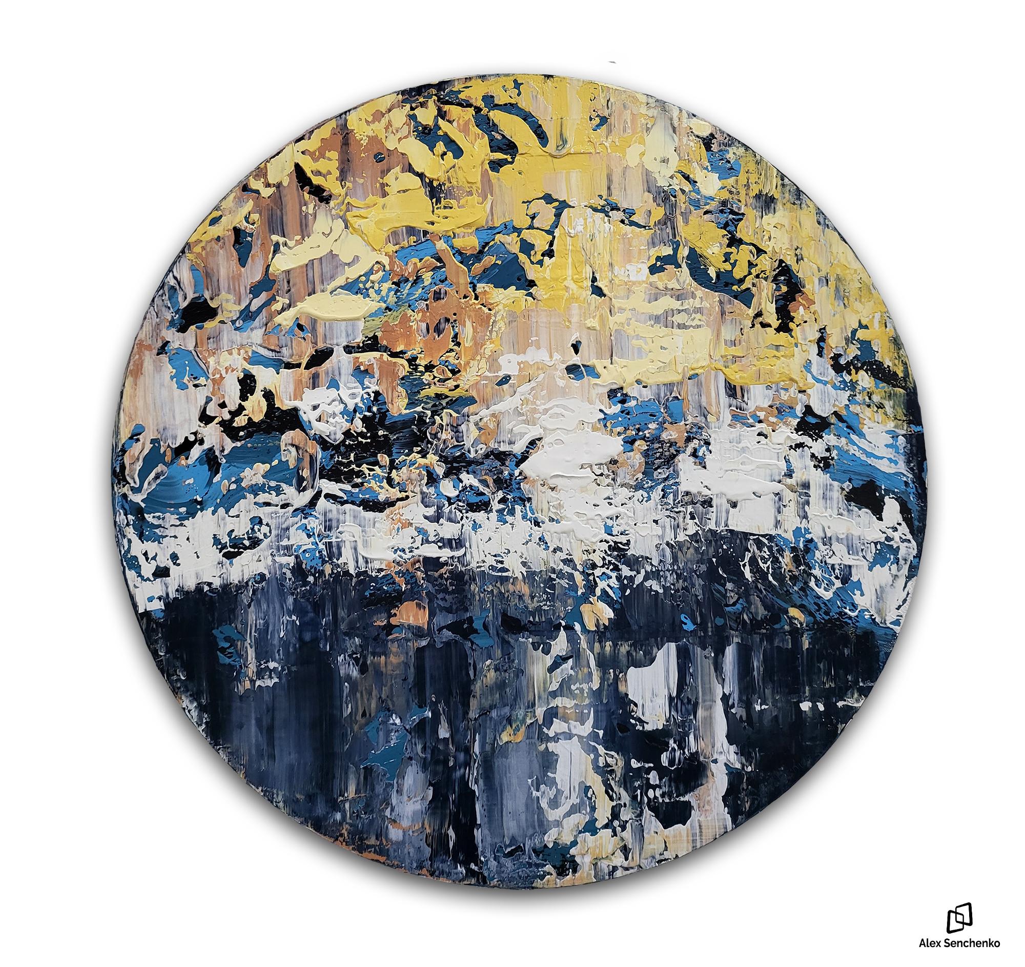 Abstract Painting di Alex Senchenko - Astratto 22108