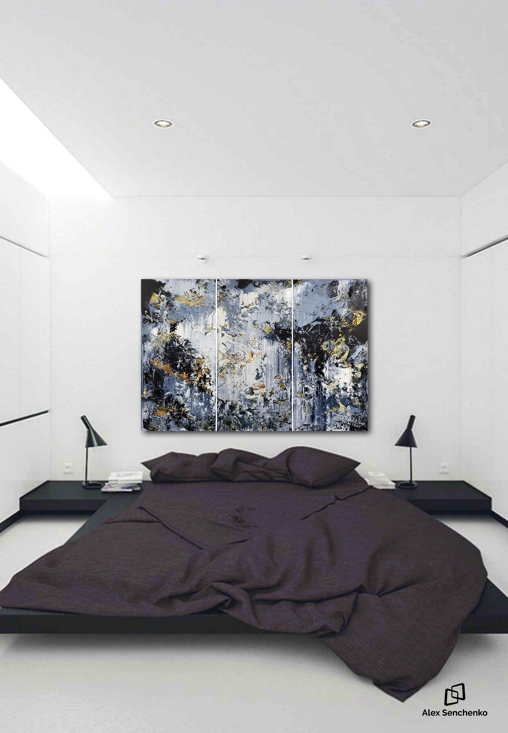 Astratto 22118 - Painting di Alex Senchenko