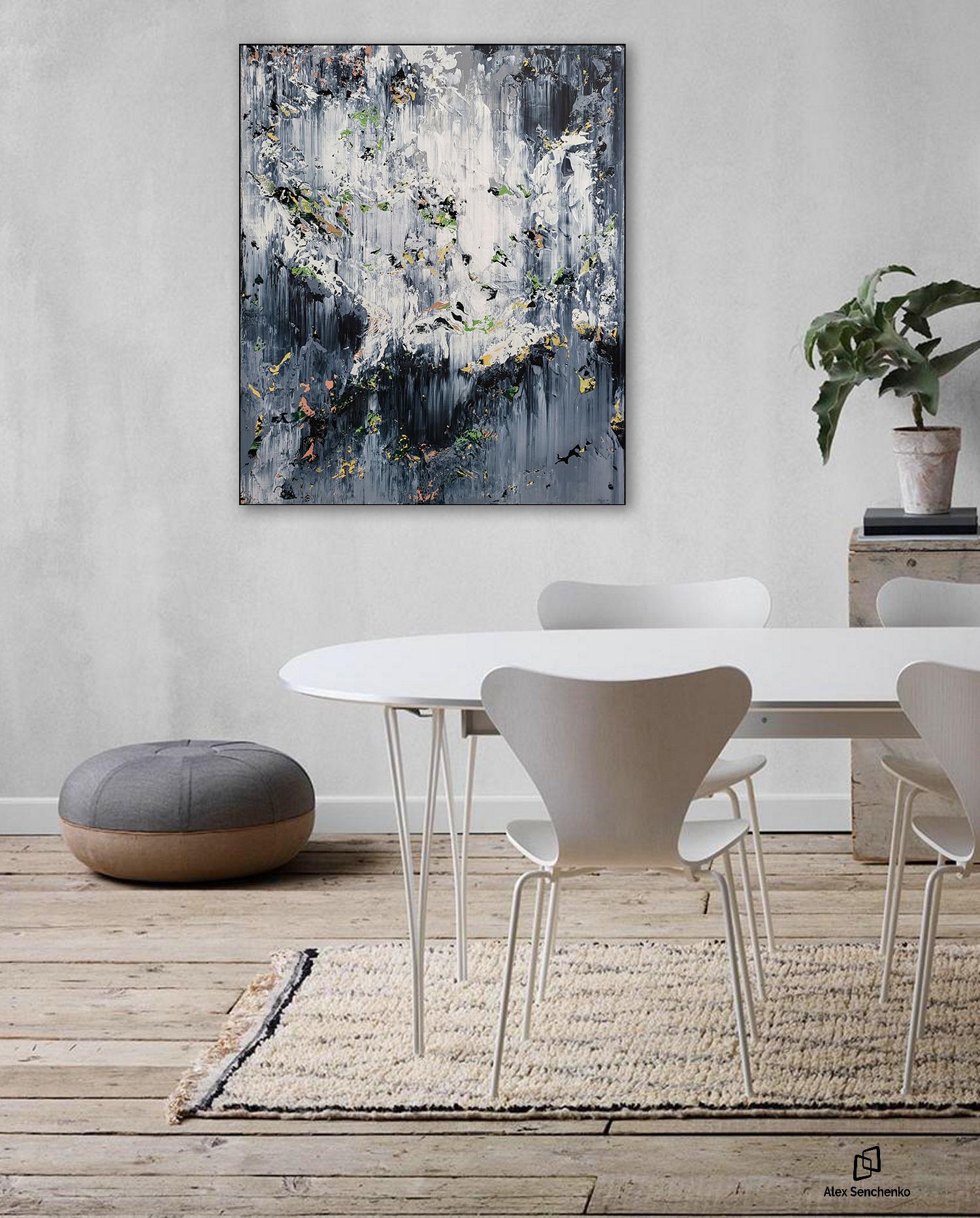 There’s something different about the homes of creative people. They like to surround themselves with inspiring things, from unique tablecloths to the incredible paintings on the walls.
Alex Senchenko’s - Abstract 22131 - can give your home that