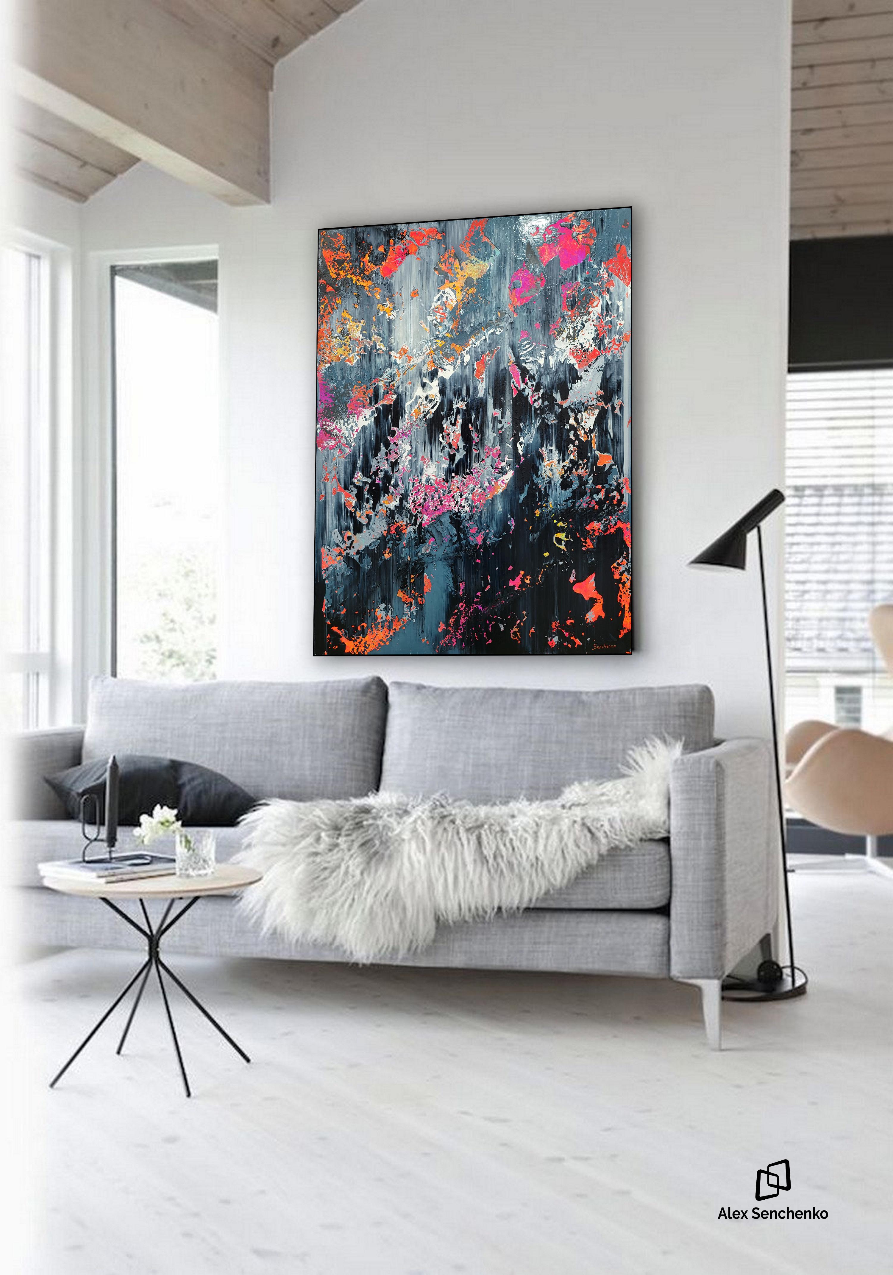 Astratto 22133 - Painting di Alex Senchenko