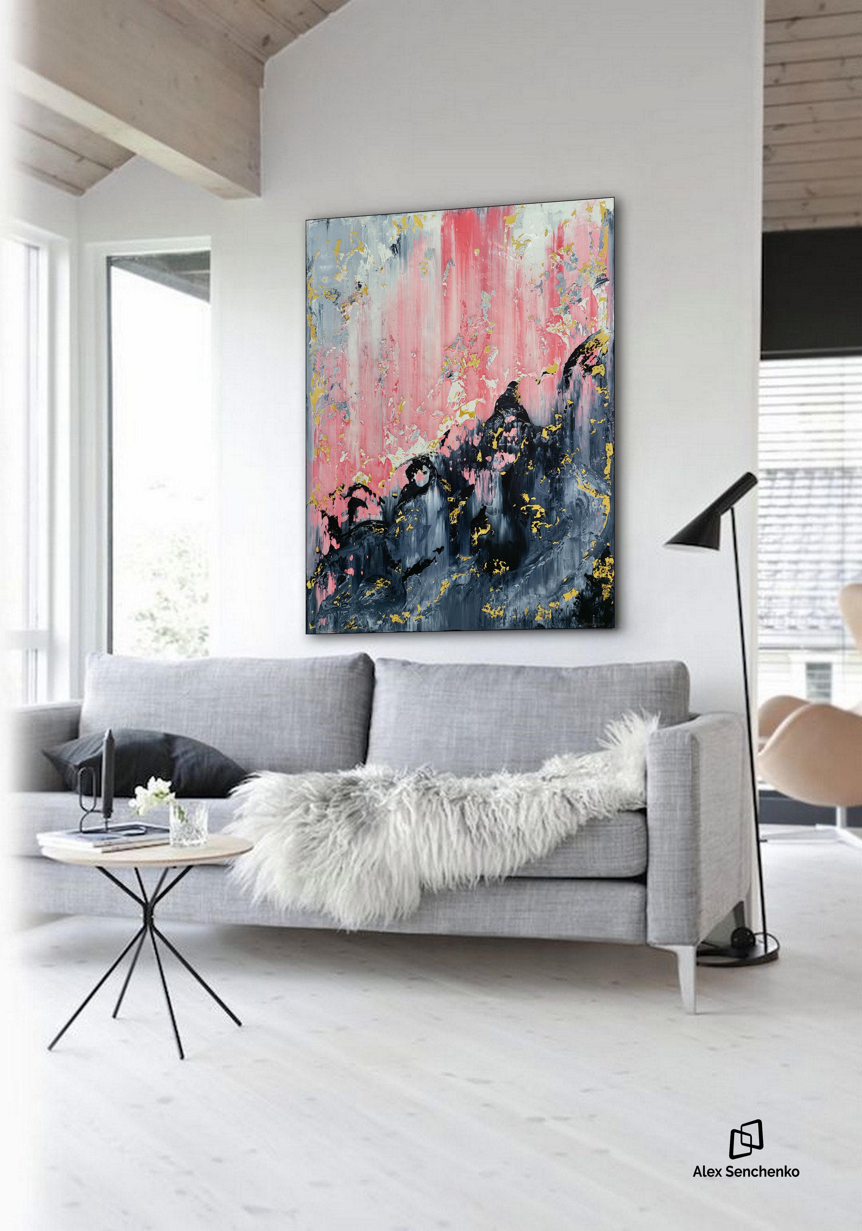 Astratto 22140 - Painting di Alex Senchenko
