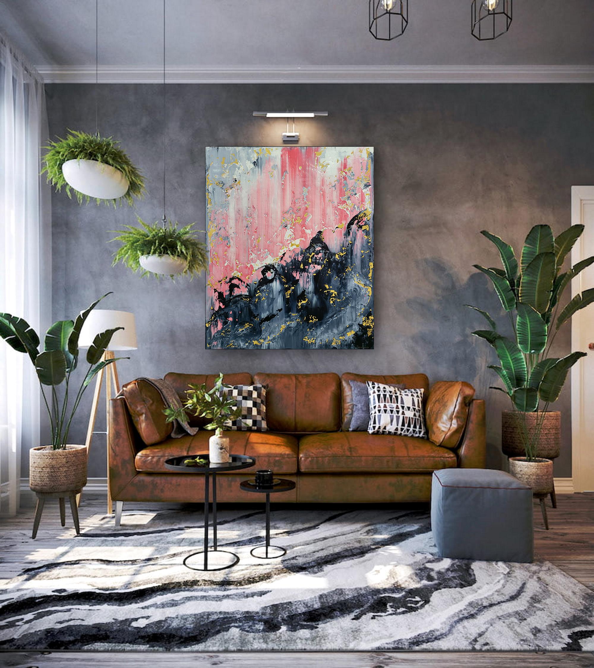 Astratto 22140 - Interior Painting Marrone di Alex Senchenko