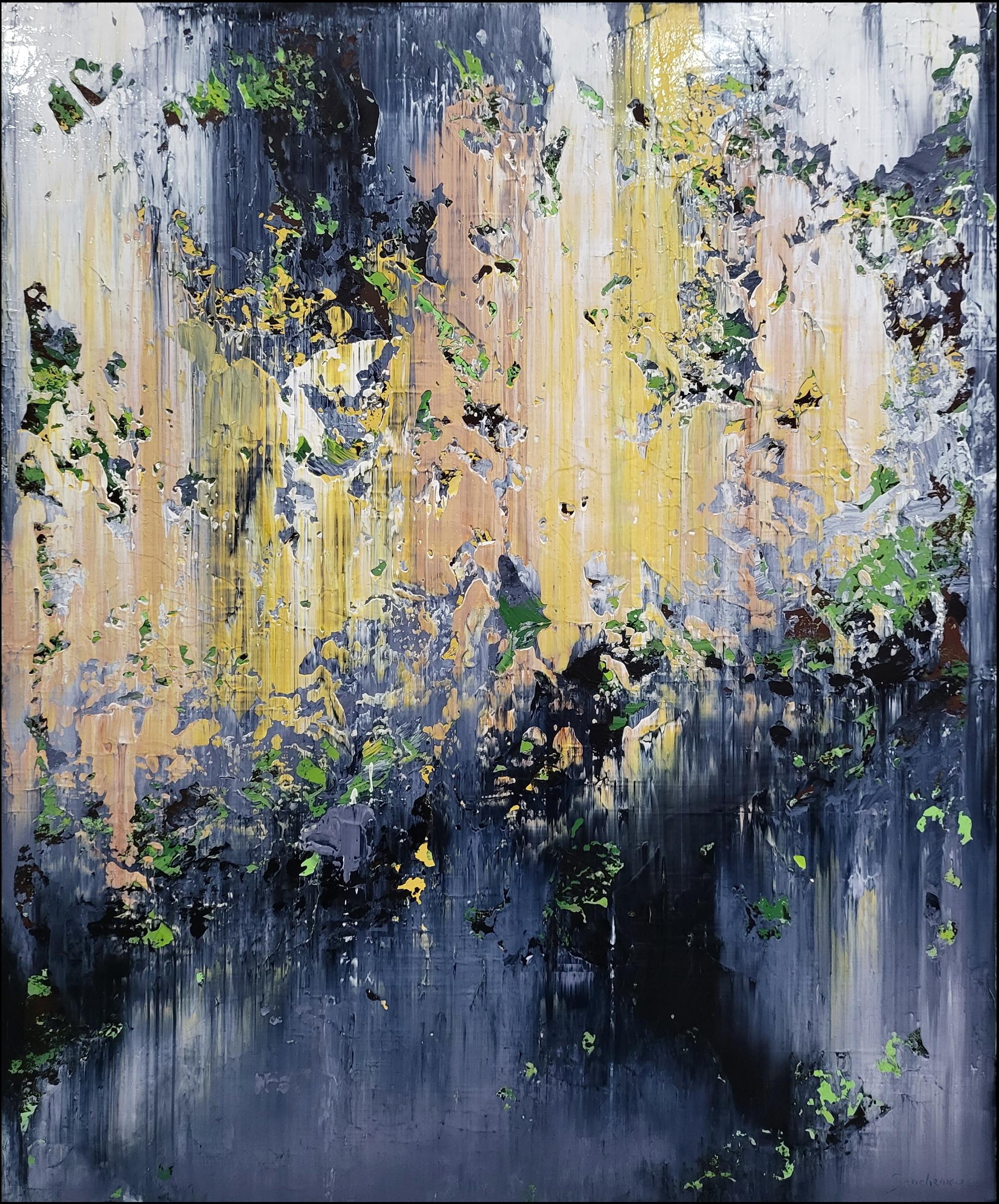 Abstract Painting di Alex Senchenko - Astratto 22141