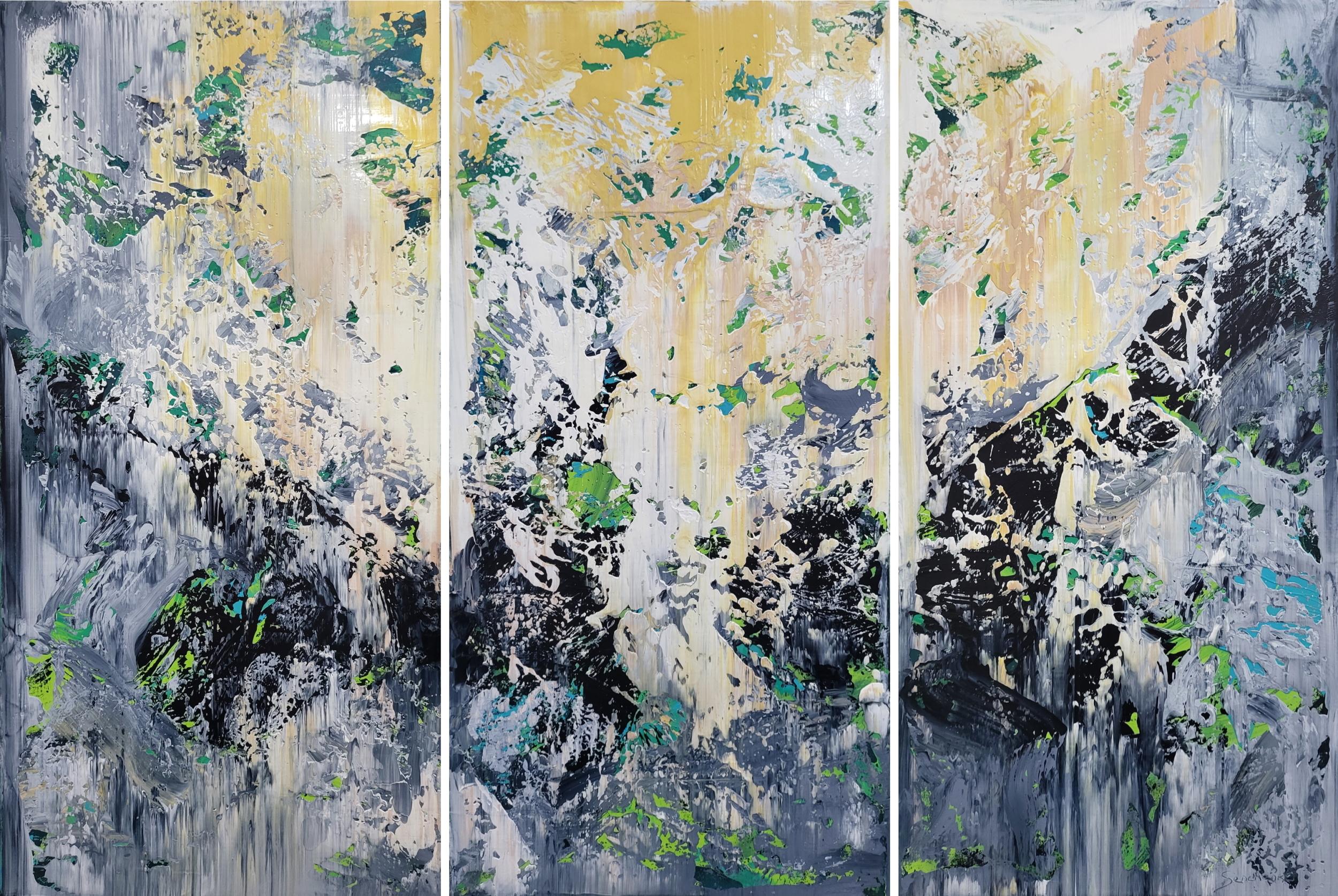 Abstract Painting di Alex Senchenko - Astratto 22145