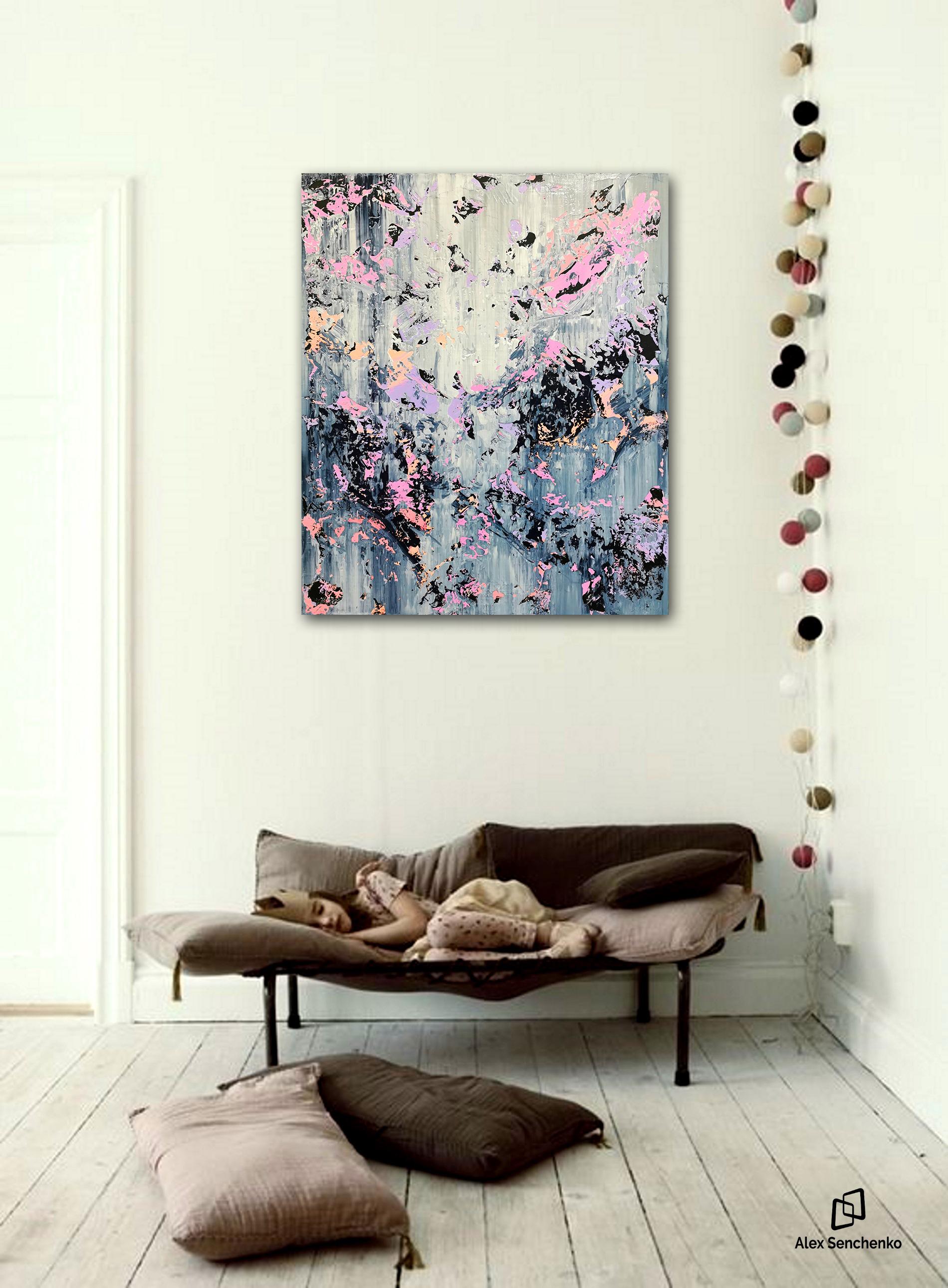 There’s something different about the homes of creative people. They like to surround themselves with inspiring things, from unique tablecloths to the incredible paintings on the walls.
Alex Senchenko’s - Abstract 2215 - can give your home that