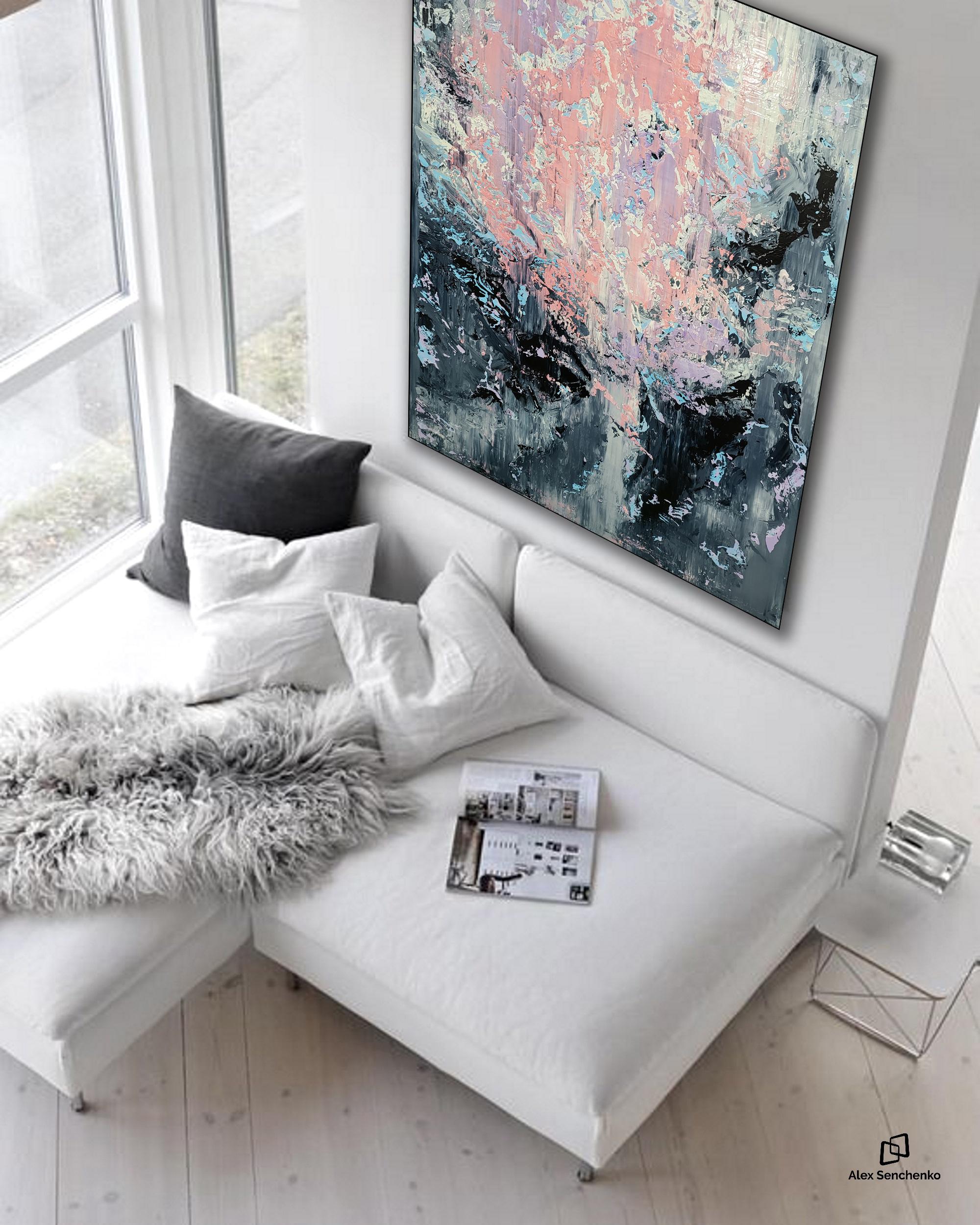 Astratto 22151 - Interior Painting Grigio di Alex Senchenko