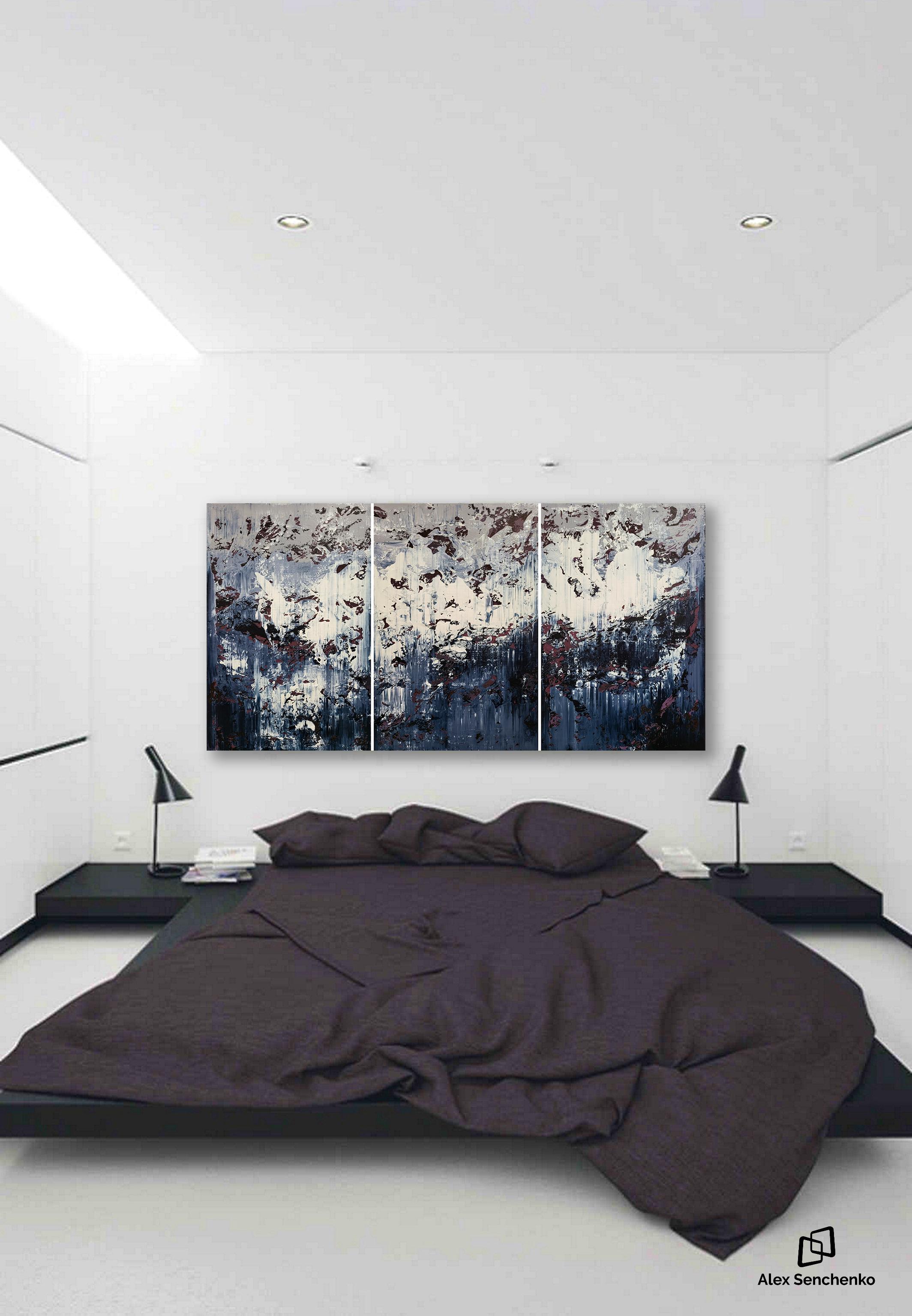 Astratto 22154 - Interior Painting Nero di Alex Senchenko
