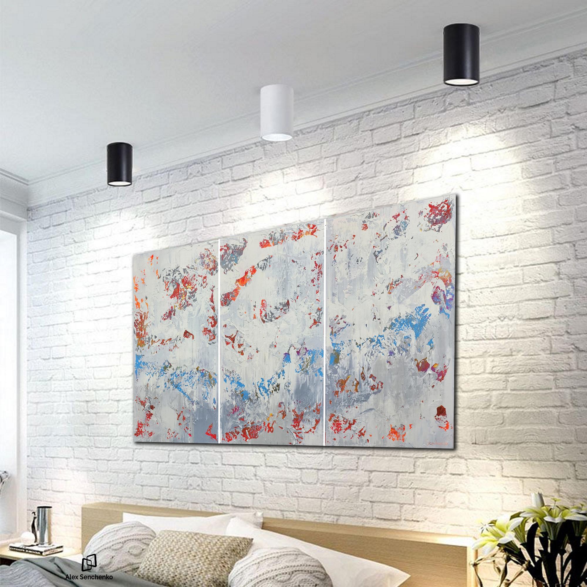 There’s something ethereal, almost magical, about contemporary paintings. The
incredible Expressionism bleeds through the canvas, transforming any room into an
entirely new experience. Alex Senchenko’s ,, Abstract 22157 ,, painting will give your