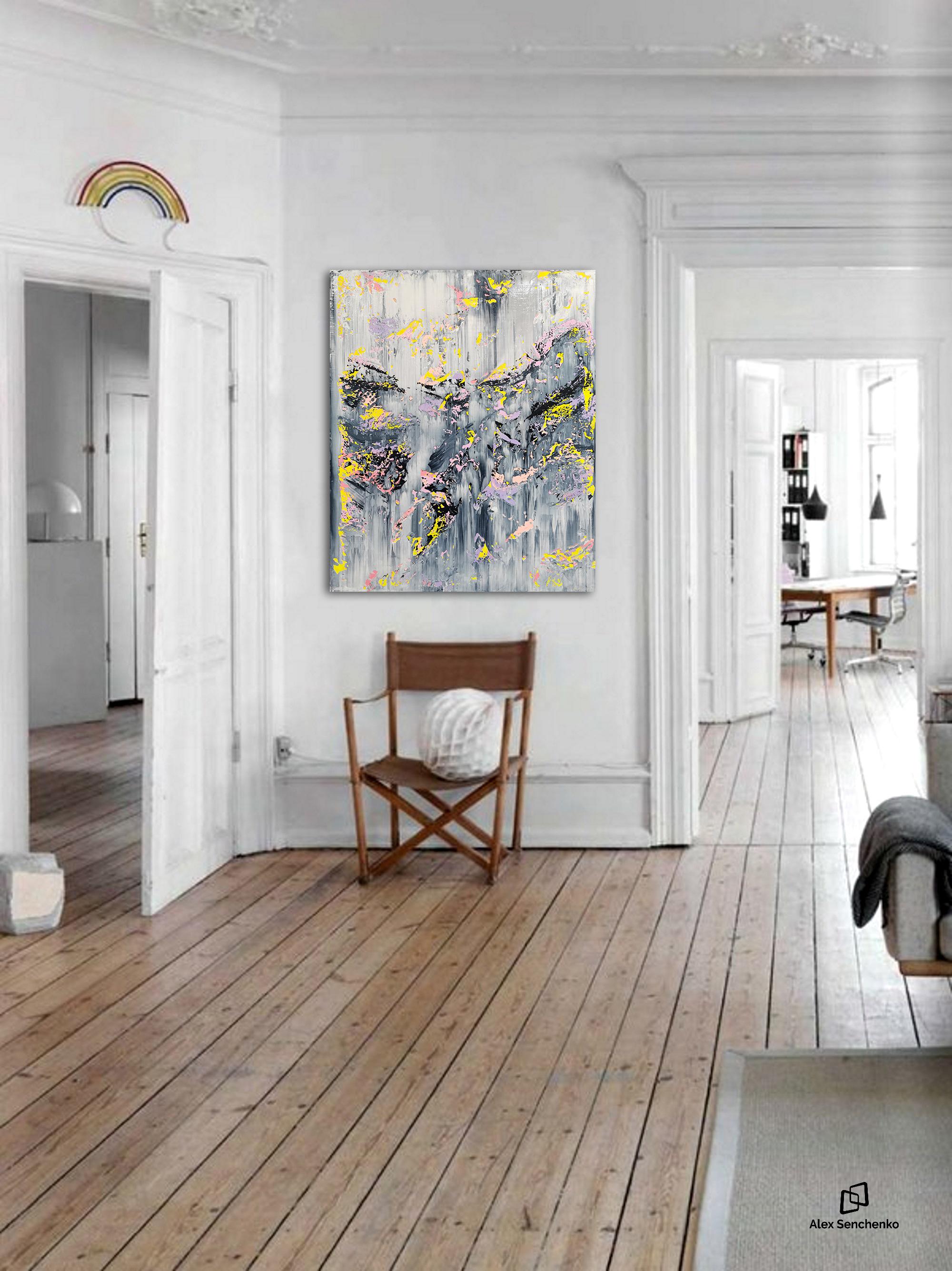 There’s something different about the homes of creative people. They like to surround themselves with inspiring things, from unique tablecloths to the incredible paintings on the walls.
Alex Senchenko’s - Abstract 2216 - can give your home that